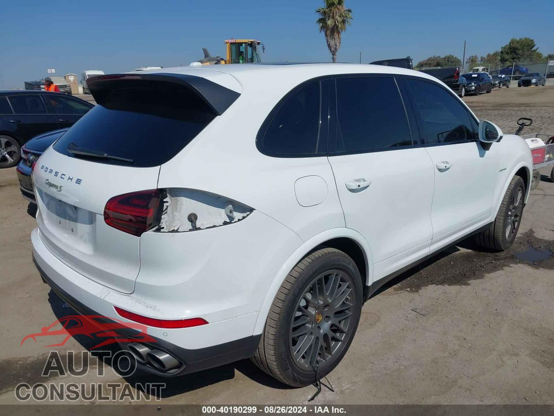 PORSCHE CAYENNE E-HYBRID 2017 - WP1AE2A28HLA75586