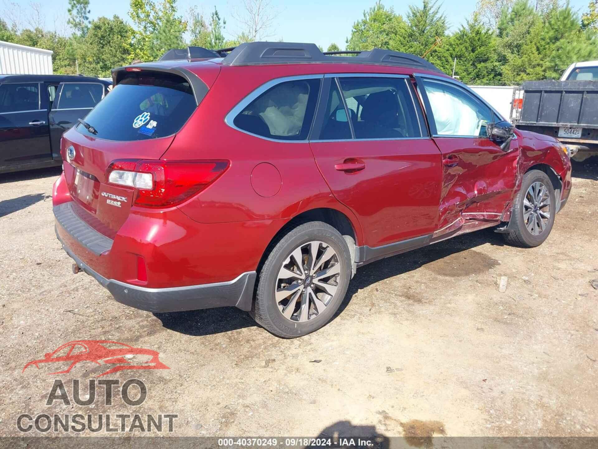 SUBARU OUTBACK 2017 - 4S4BSANC1H3402000