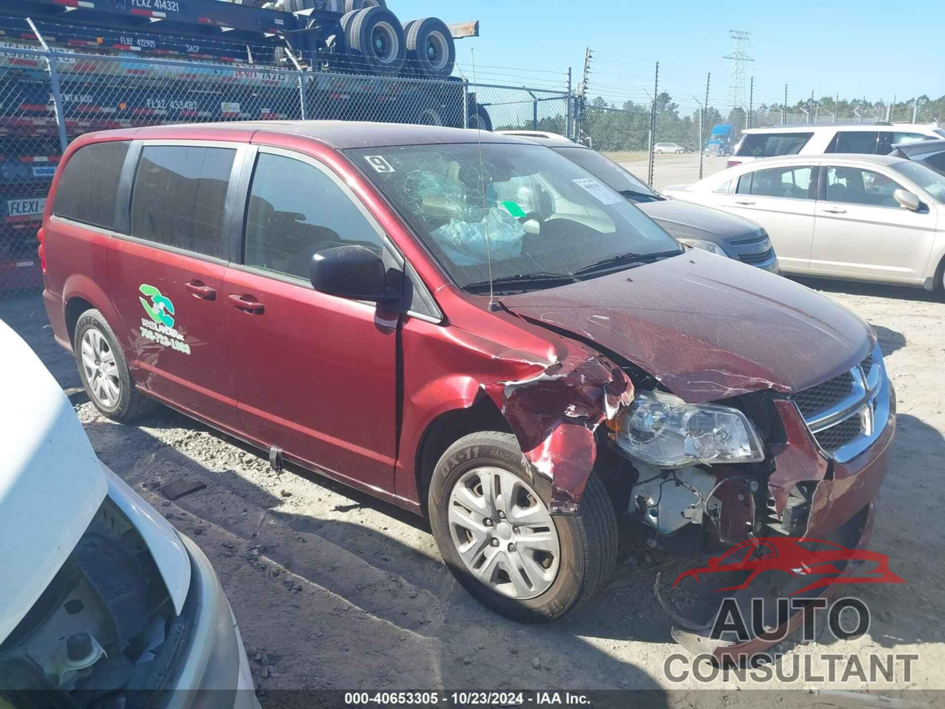 DODGE GRAND CARAVAN 2018 - 2C4RDGBGXJR296196