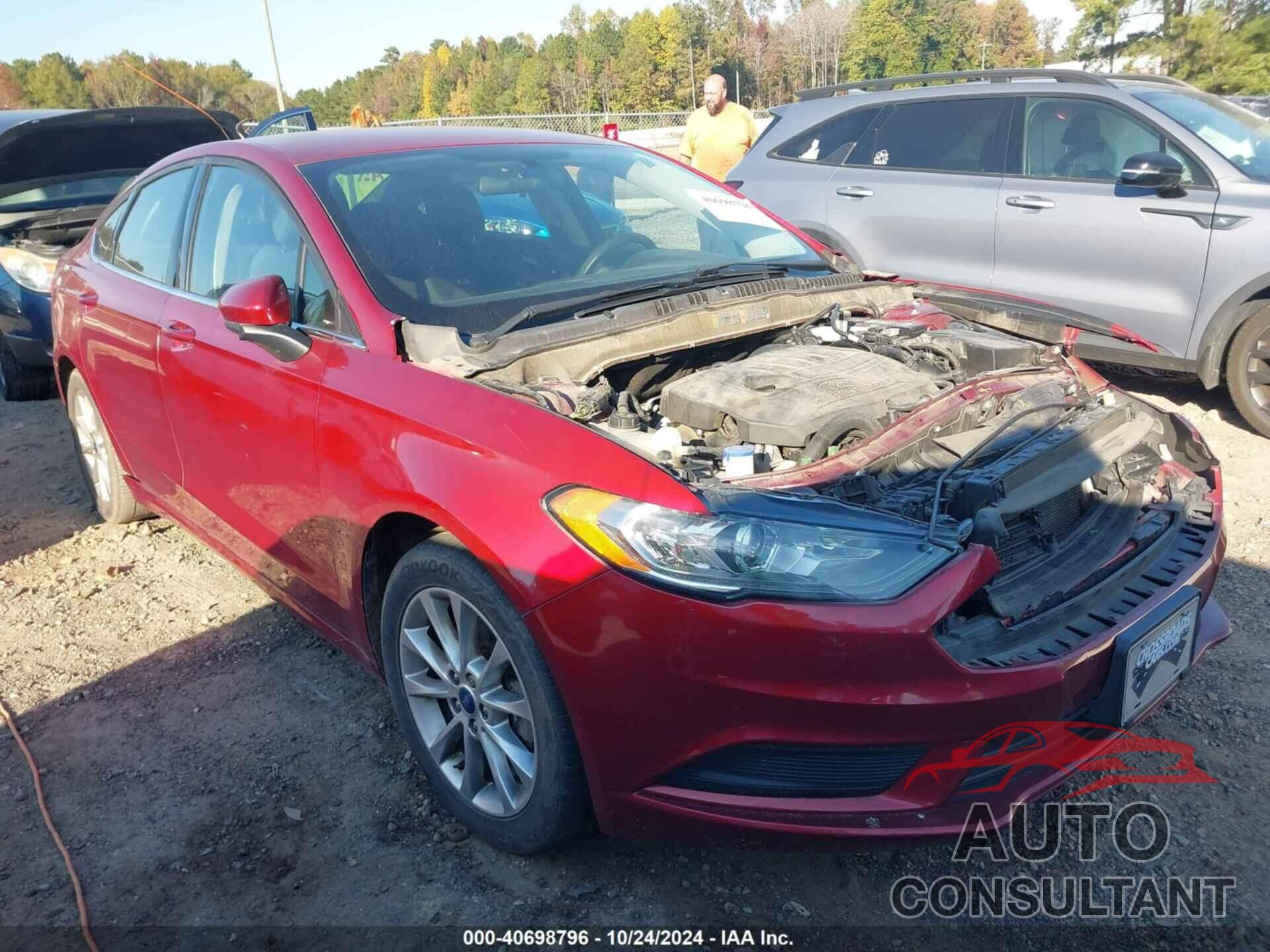 FORD FUSION 2017 - 3FA6P0HD1HR240236