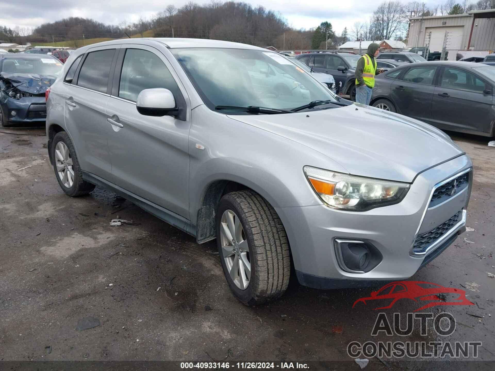 MITSUBISHI OUTLANDER SPORT 2013 - 4A4AR4AU7DE012666