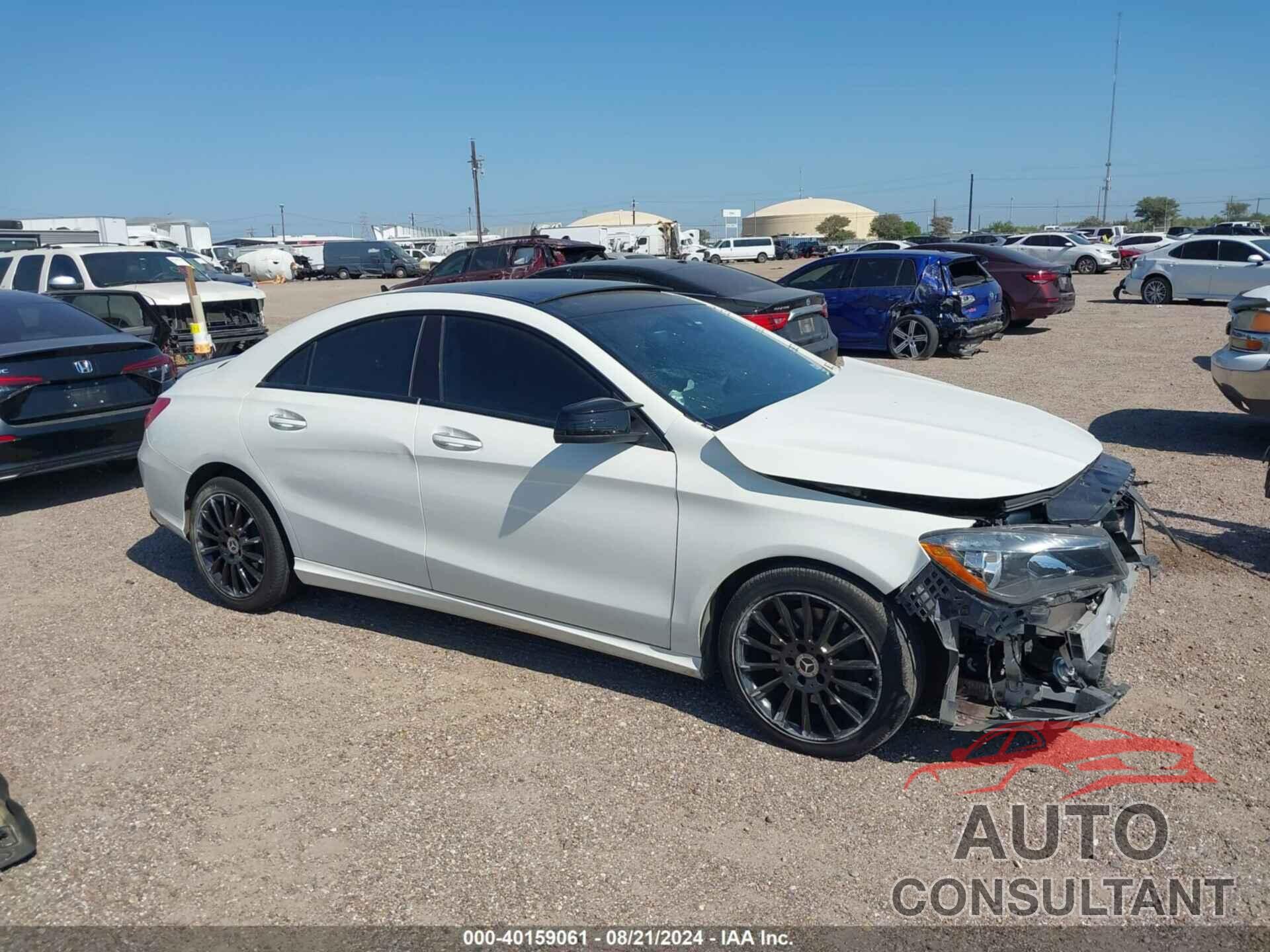 MERCEDES-BENZ CLA 250 2018 - WDDSJ4EB1JN525568