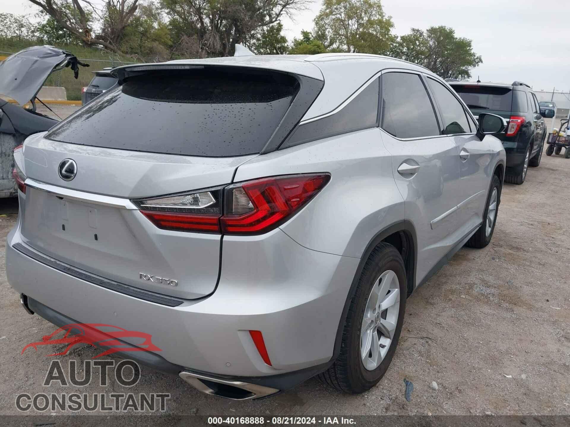 LEXUS RX 350 2017 - 2T2BZMCA3HC055405