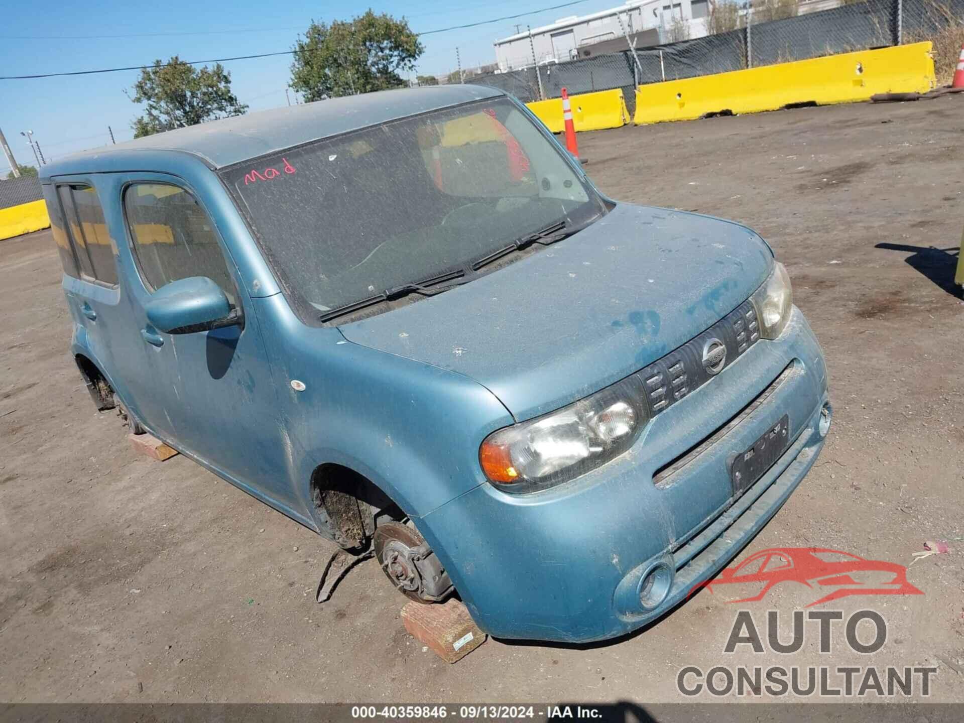 NISSAN CUBE 2009 - JN8AZ28R59T101298