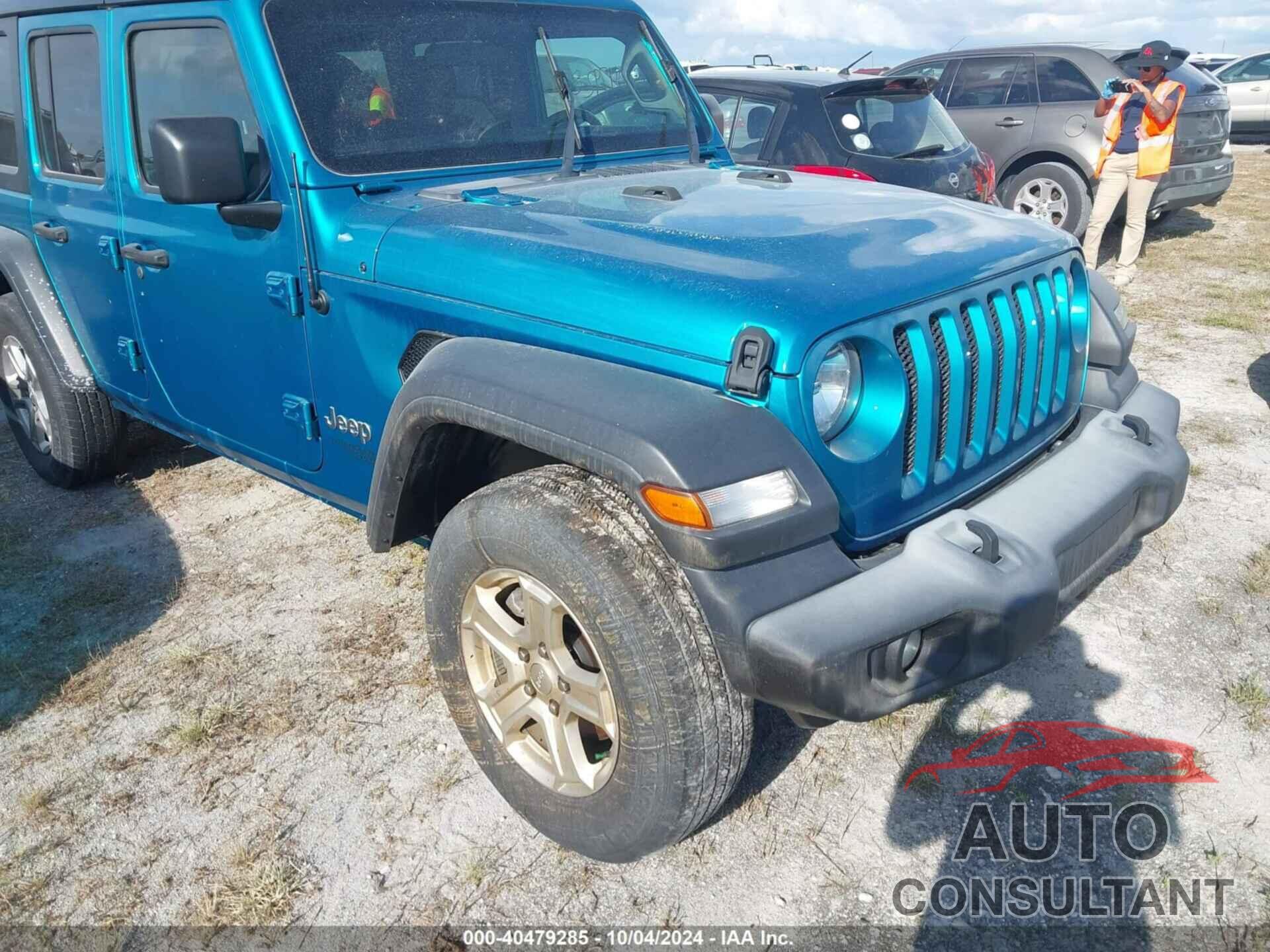 JEEP WRANGLER UNLIMITED 2019 - 1C4HJXDG1KW610912