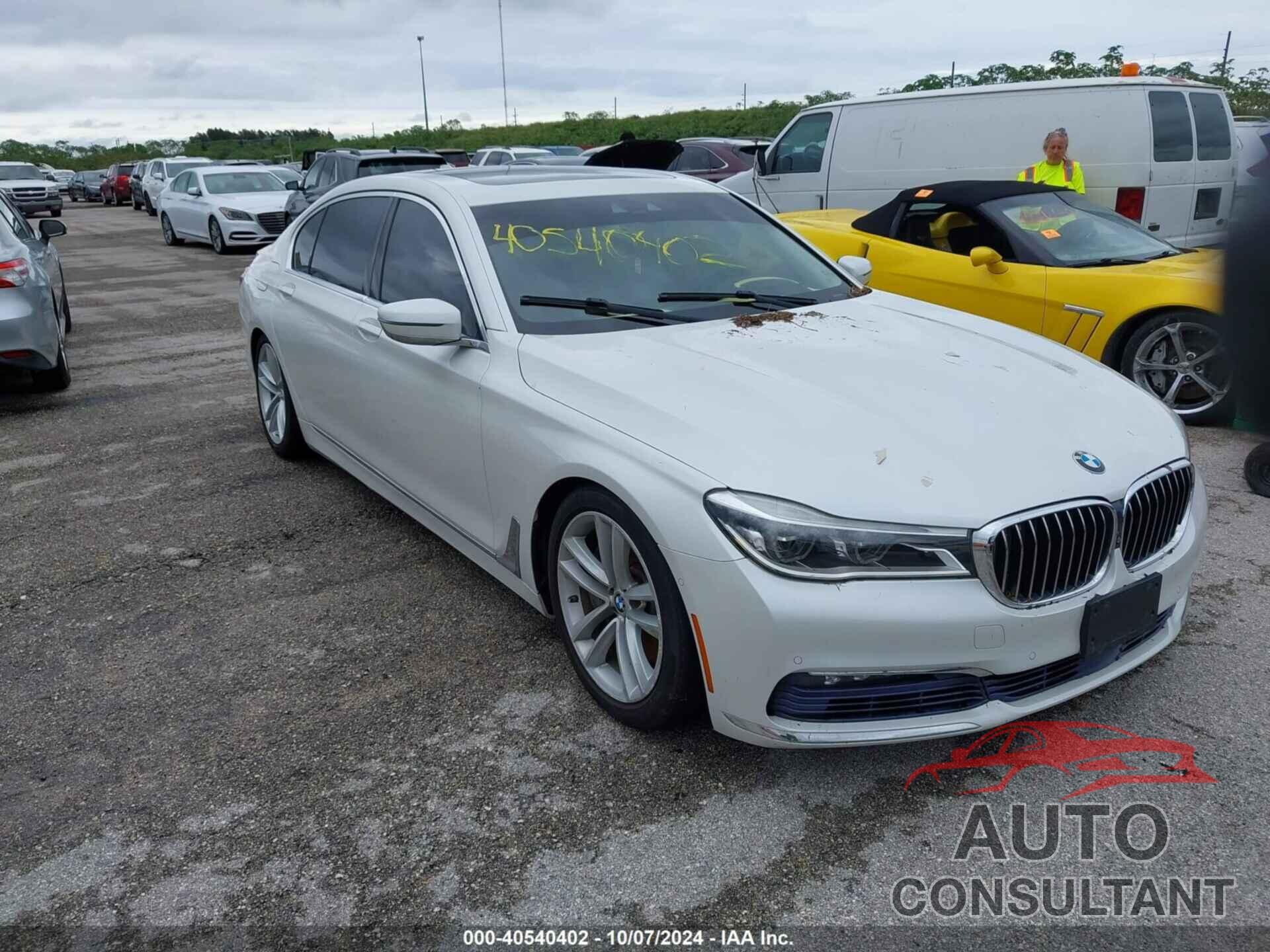 BMW 750I 2016 - WBA7F2C5XGG420847
