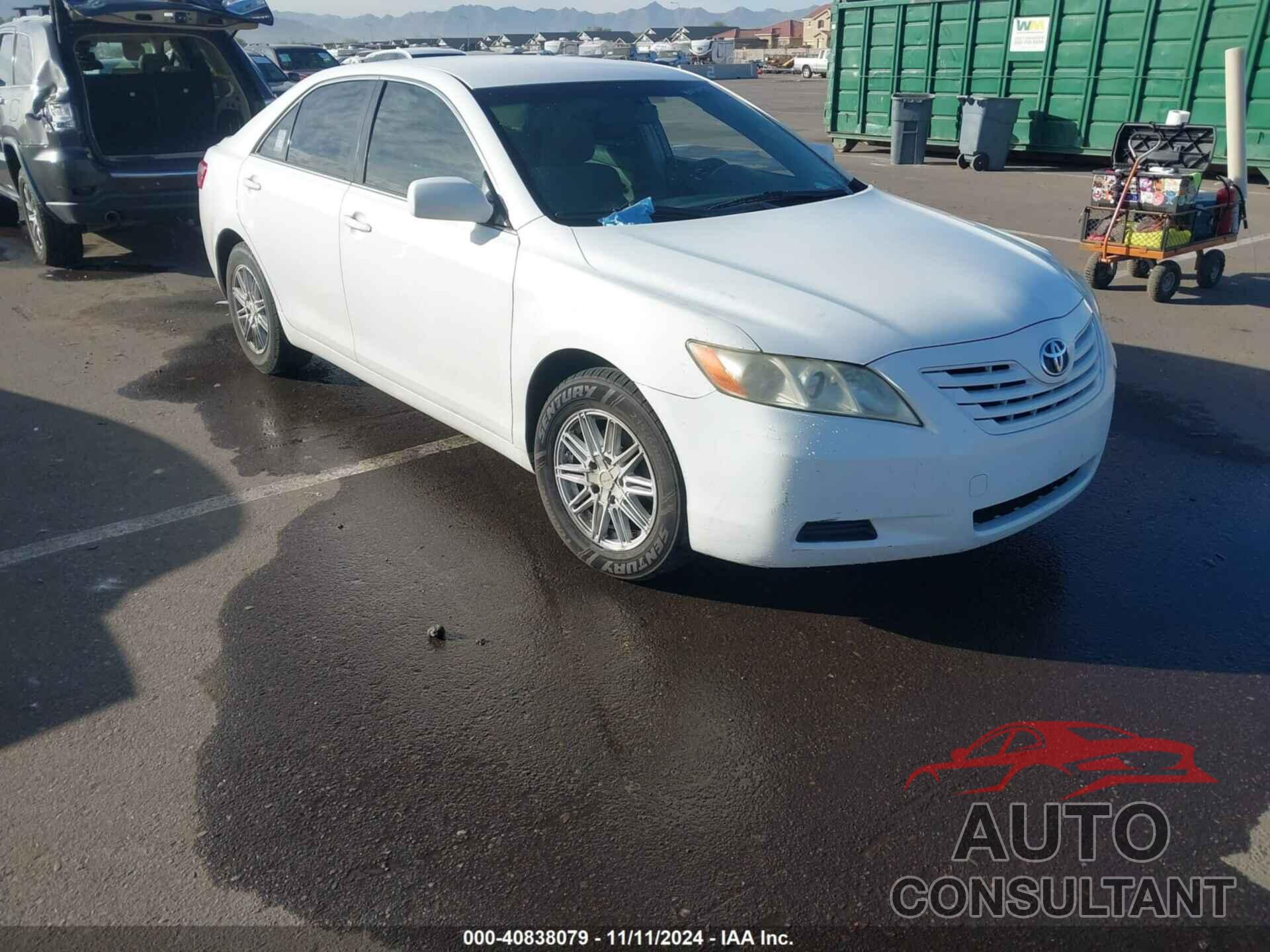 TOYOTA CAMRY 2009 - JTNBE46K693189545