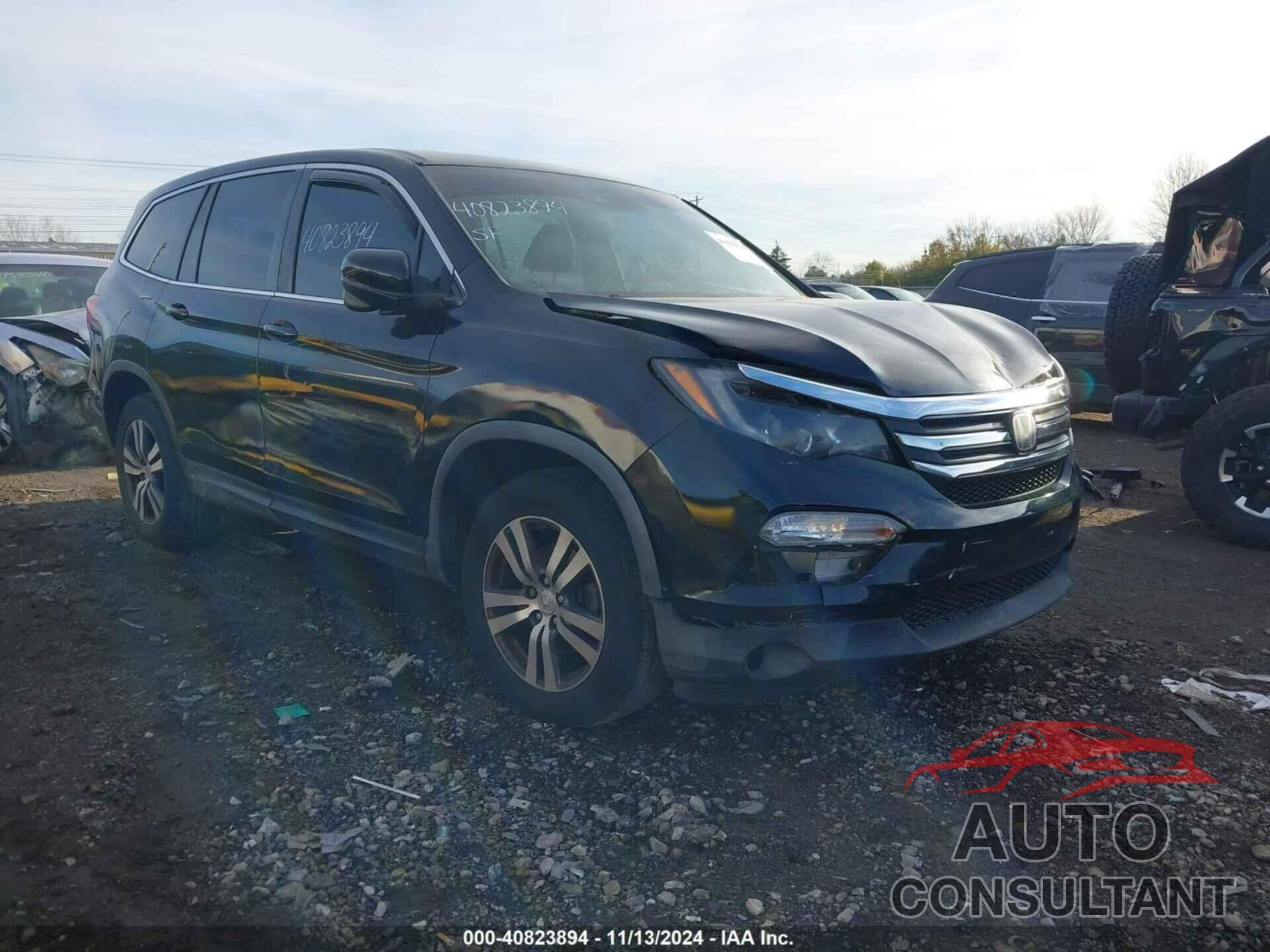 HONDA PILOT 2017 - 5FNYF6H63HB026828