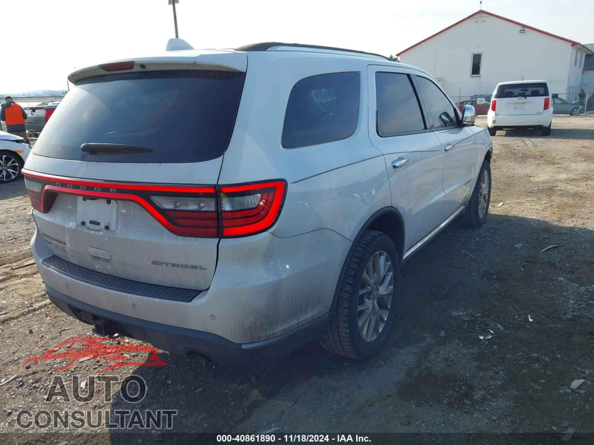 DODGE DURANGO 2015 - 1C4RDJEGXFC772262