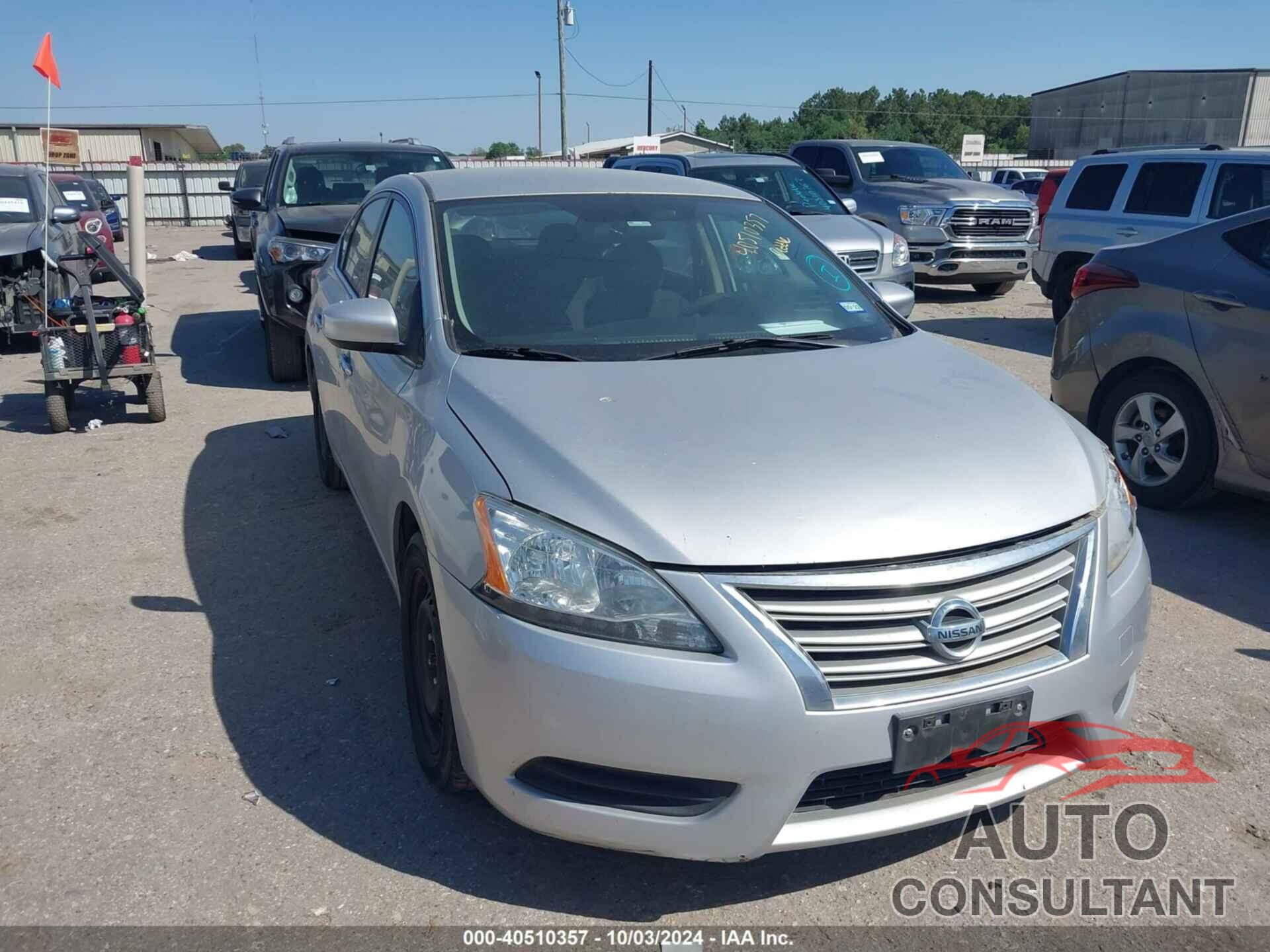 NISSAN SENTRA 2014 - 3N1AB7AP4EY215285