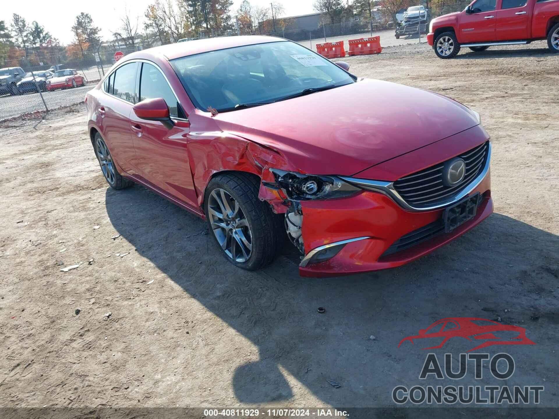 MAZDA MAZDA6 2016 - JM1GJ1W58G1446597