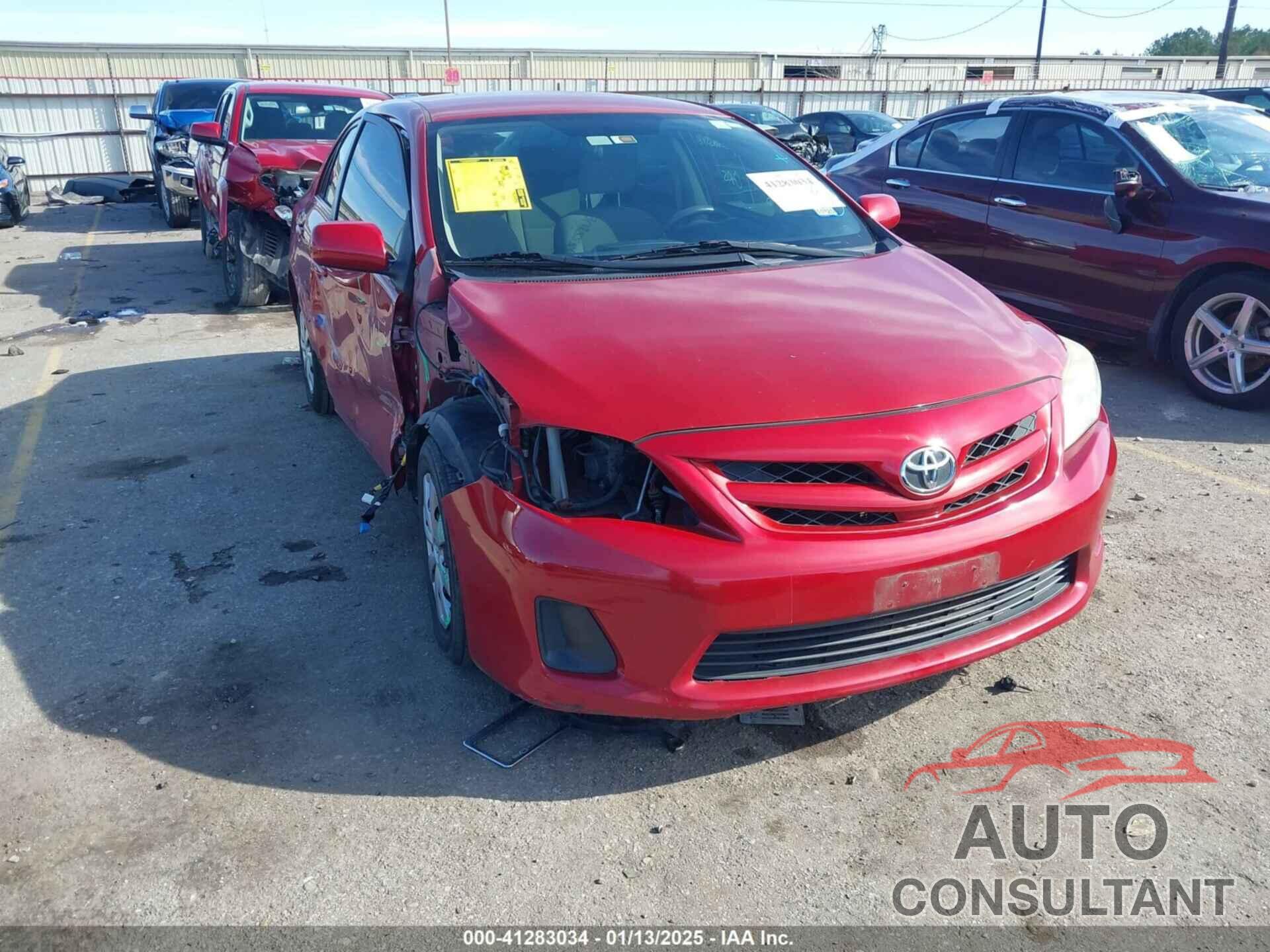 TOYOTA COROLLA 2011 - JTDBU4EE3B9158582