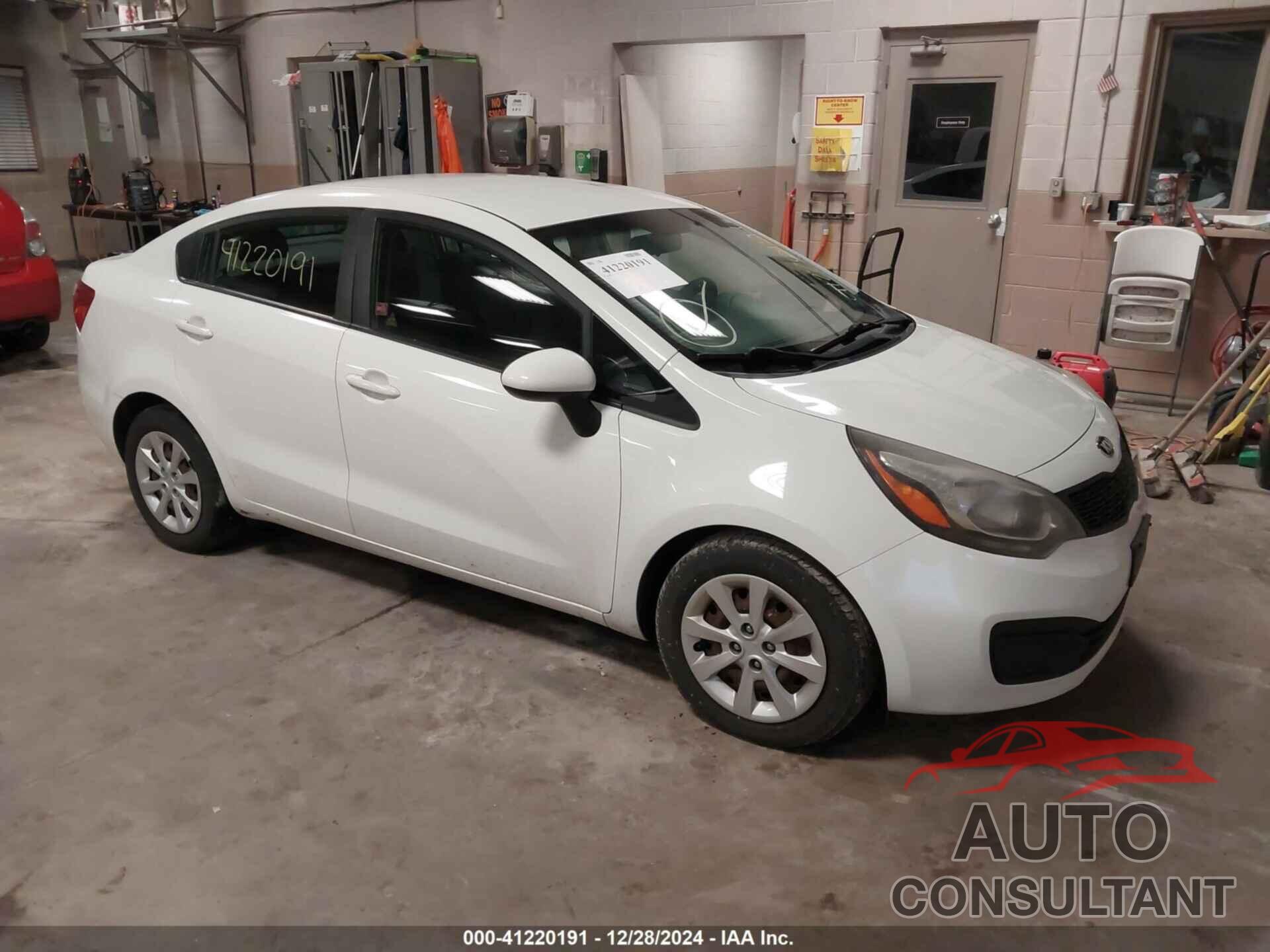 KIA RIO 2015 - KNADM4A39F6431865