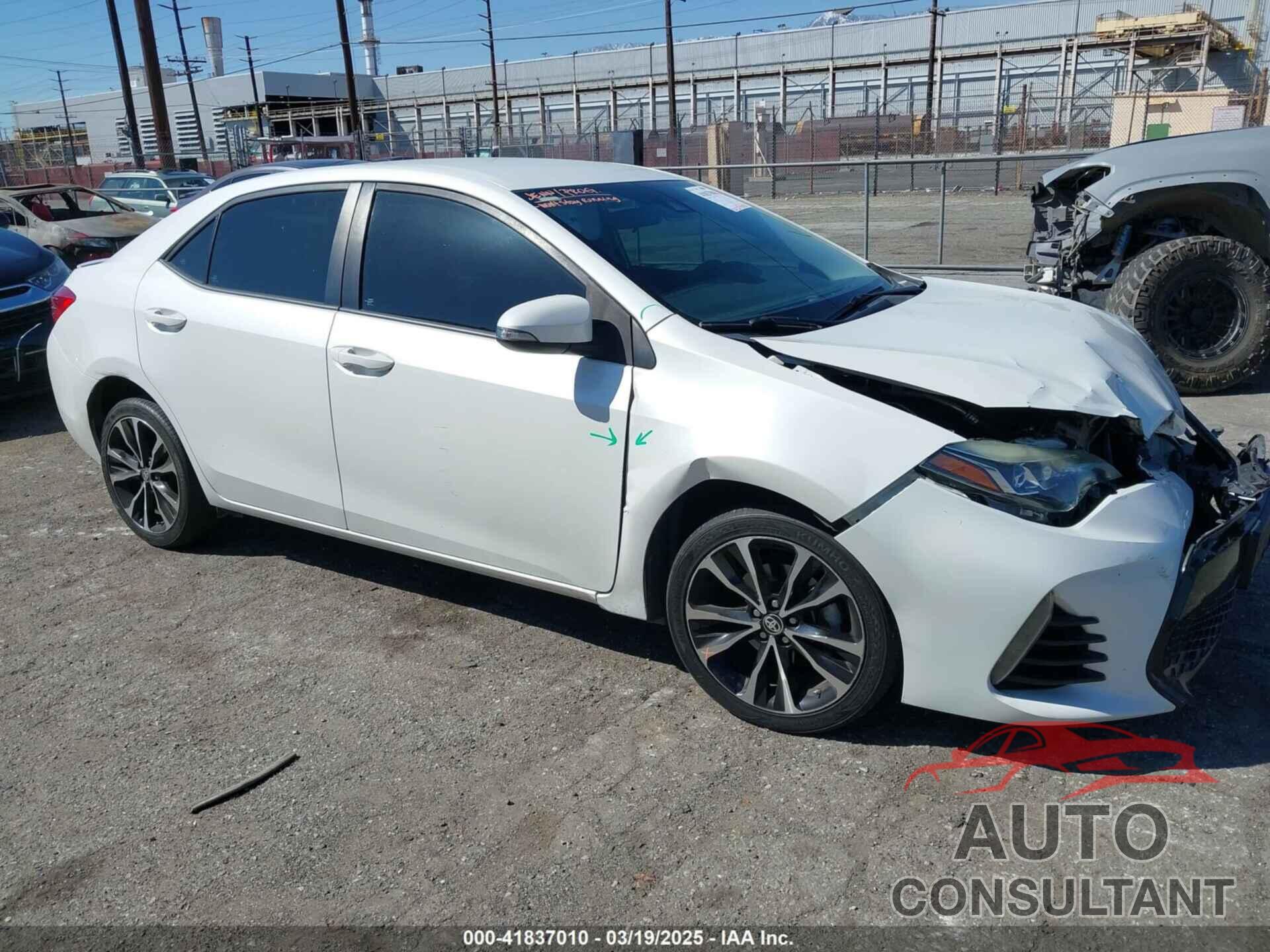 TOYOTA COROLLA 2017 - 5YFBURHE2HP726560