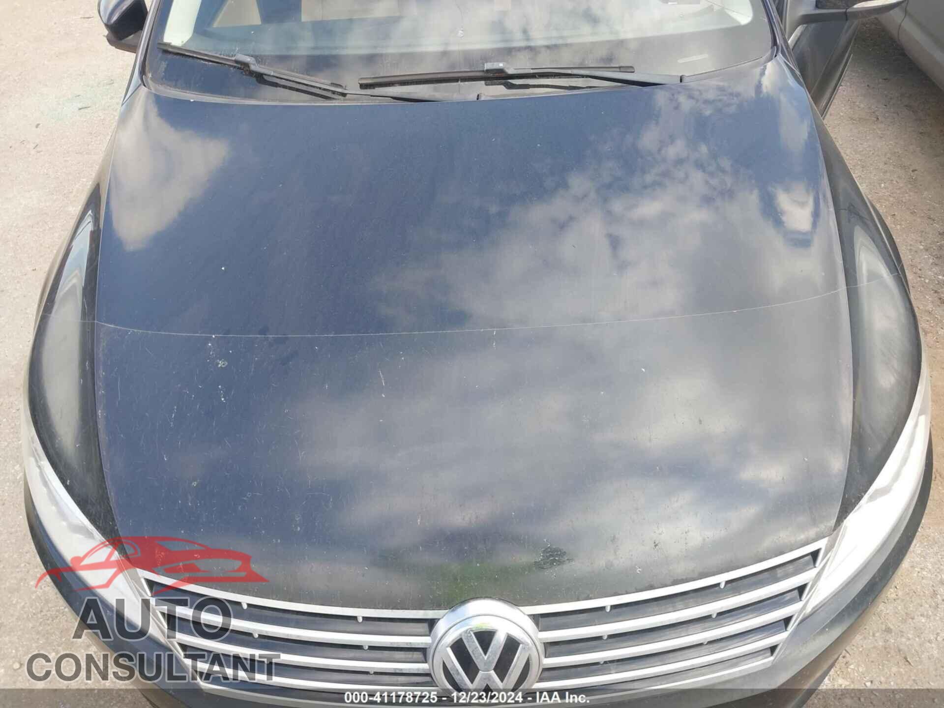 VOLKSWAGEN CC 2013 - WVWGU7AN9DE510958