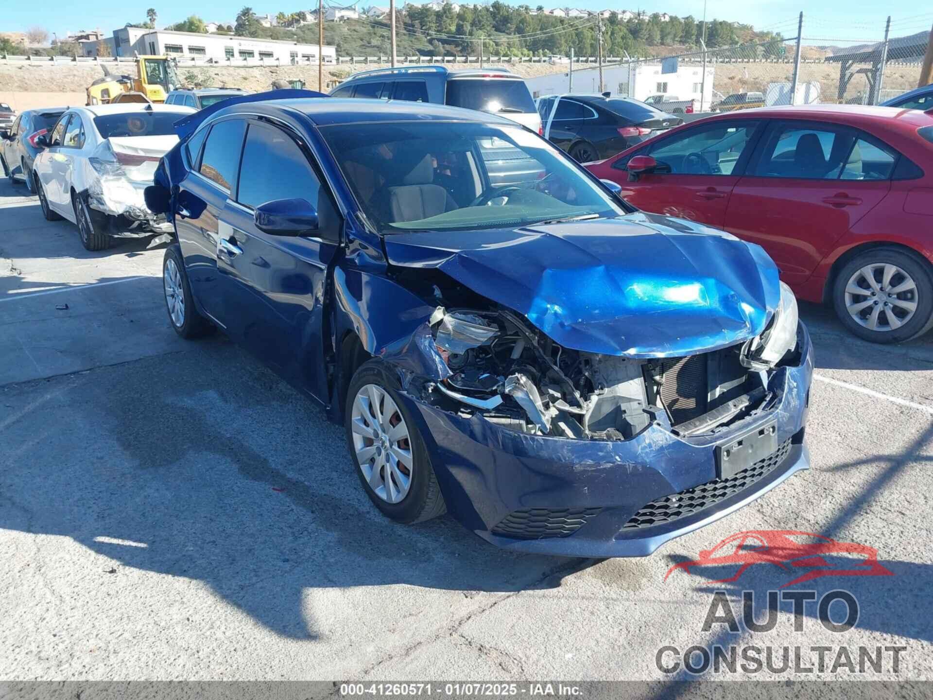 NISSAN SENTRA 2017 - 3N1AB7AP4HY216957
