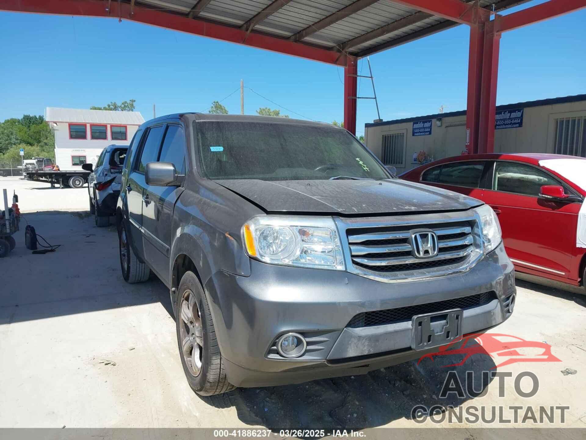 HONDA PILOT 2012 - 5FNYF3H54CB013505