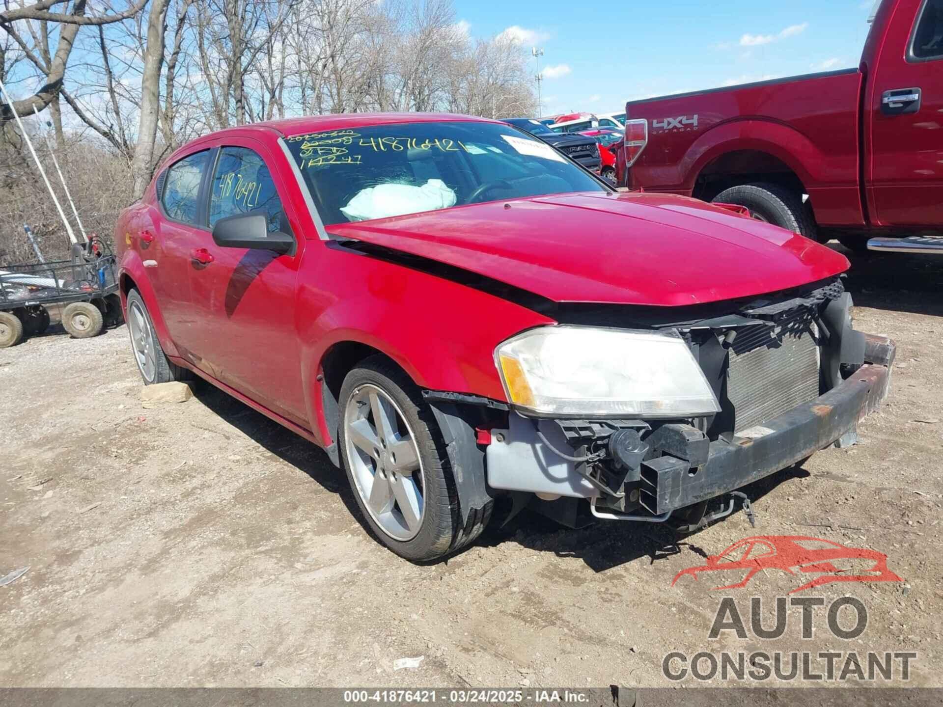 DODGE AVENGER 2014 - 1C3CDZAB0EN111247