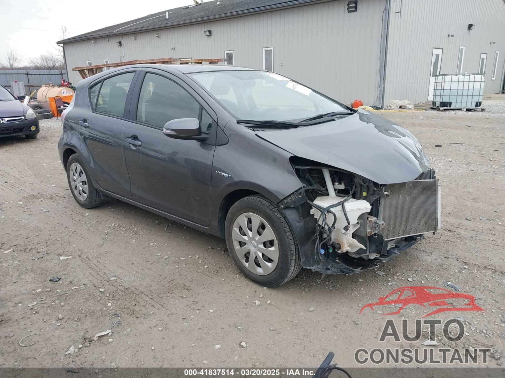 TOYOTA PRIUS C 2014 - JTDKDTB37E1081876