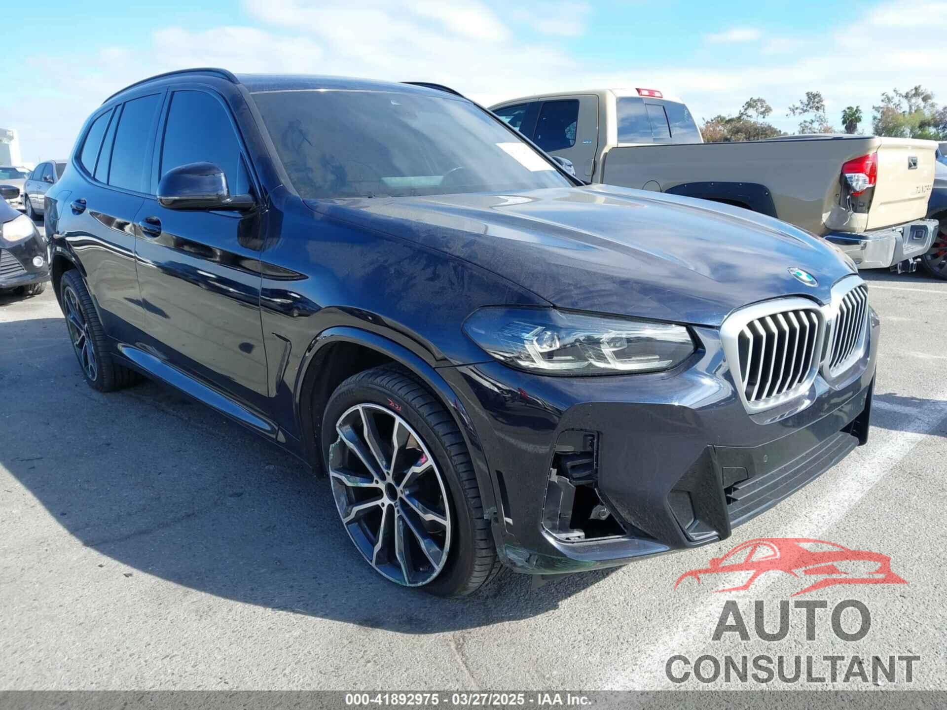 BMW X3 2022 - 5UX43DP09N9M68350