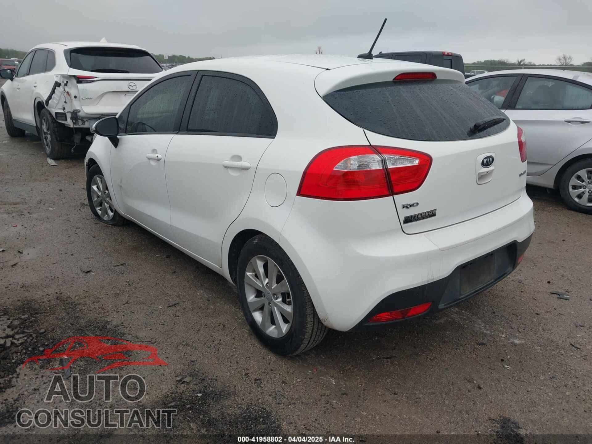 KIA RIO 2013 - KNADN5A30D6097807