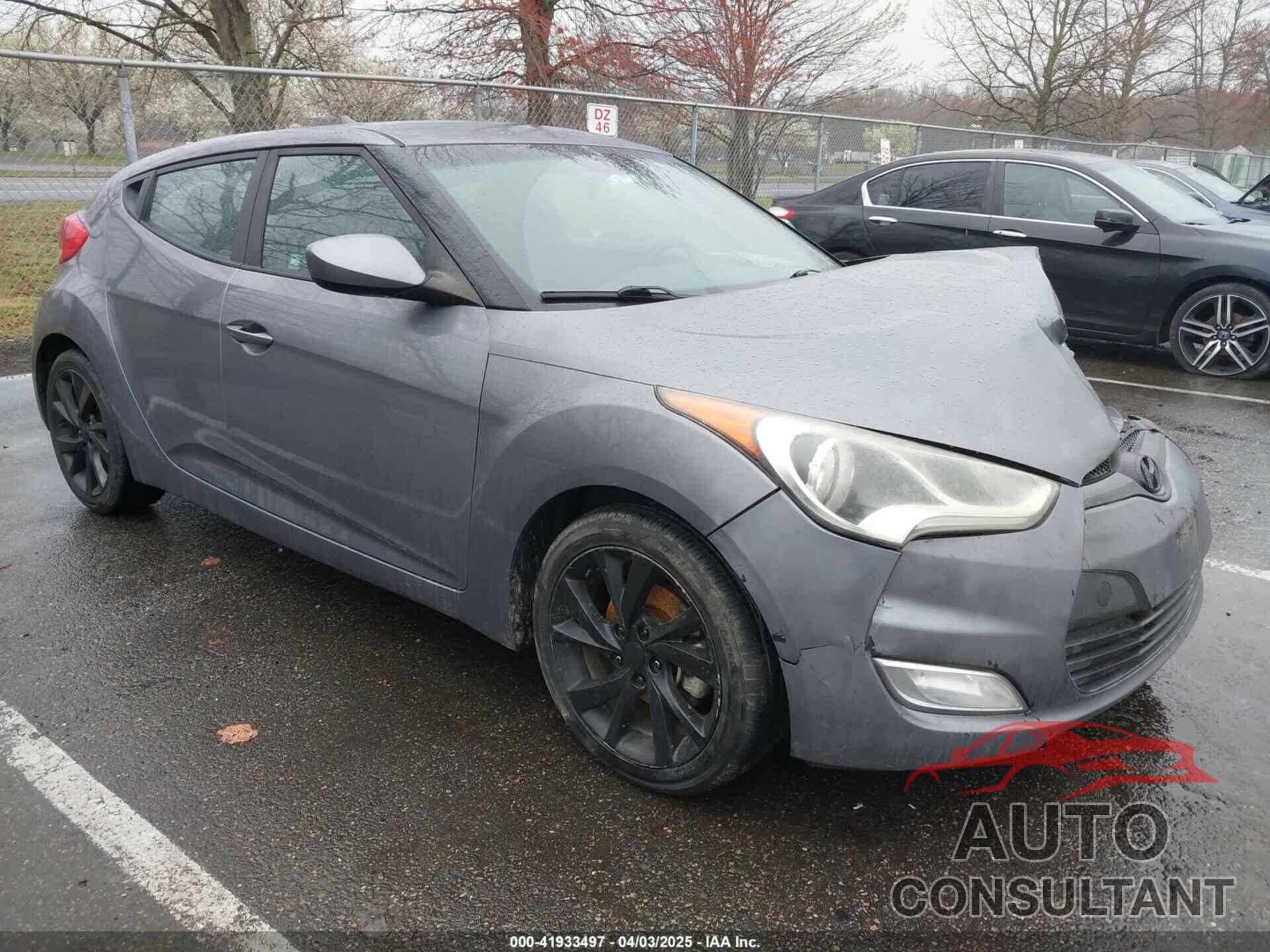 HYUNDAI VELOSTER 2017 - KMHTC6AD4HU309625