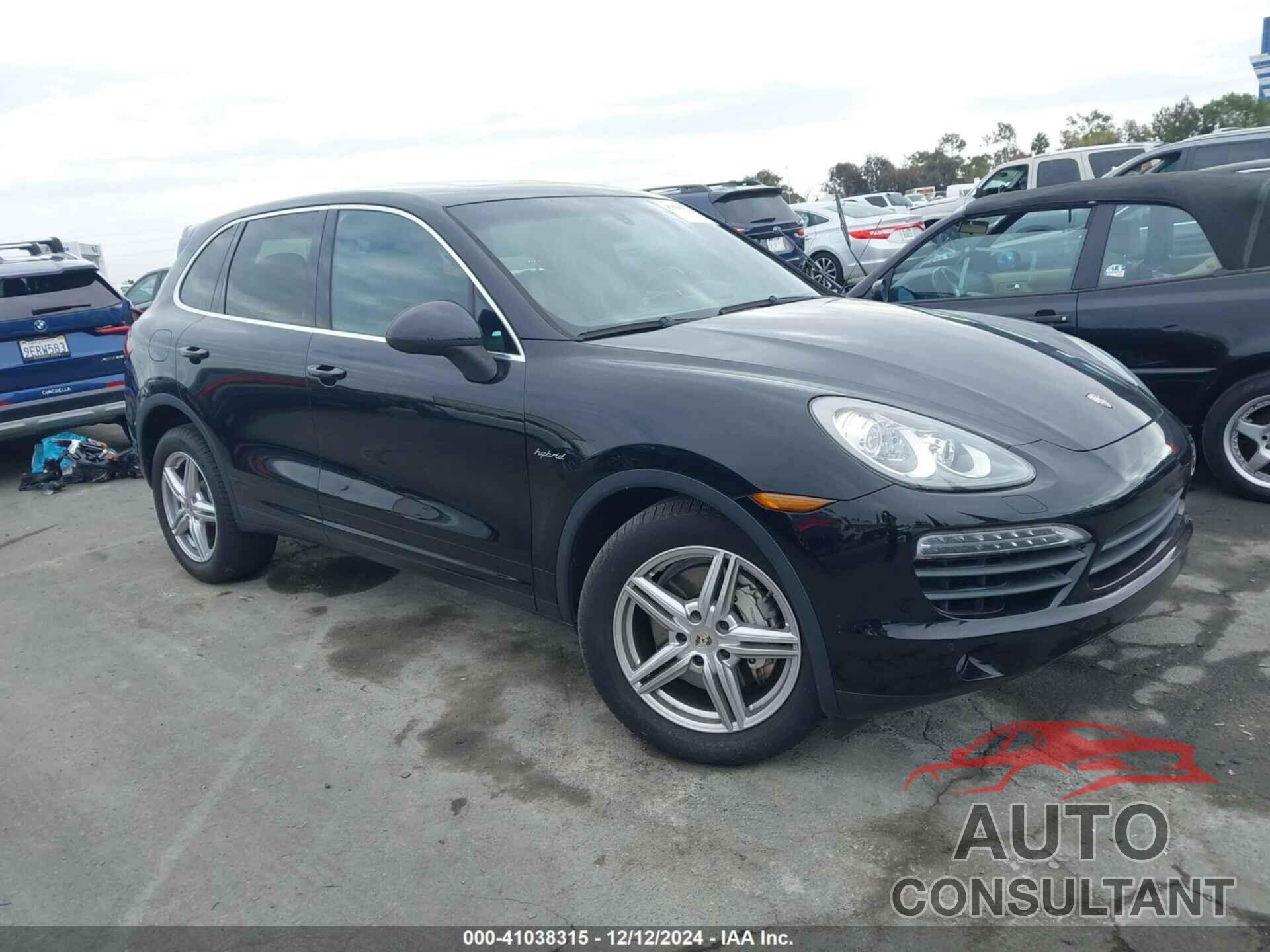 PORSCHE CAYENNE HYBRID 2012 - WP1AE2A24CLA91907