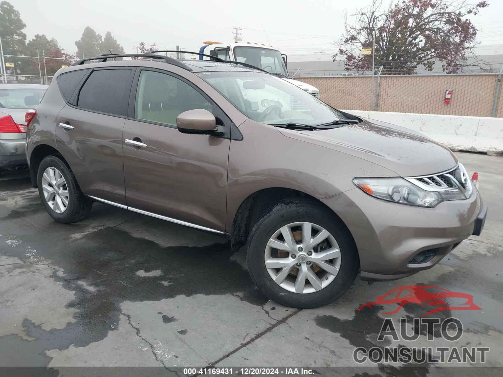 NISSAN MURANO 2011 - JN8AZ1MW5BW166906