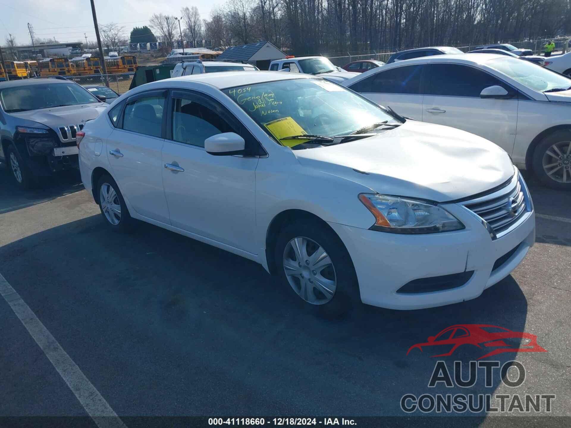 NISSAN SENTRA 2015 - 3N1AB7AP8FL683065