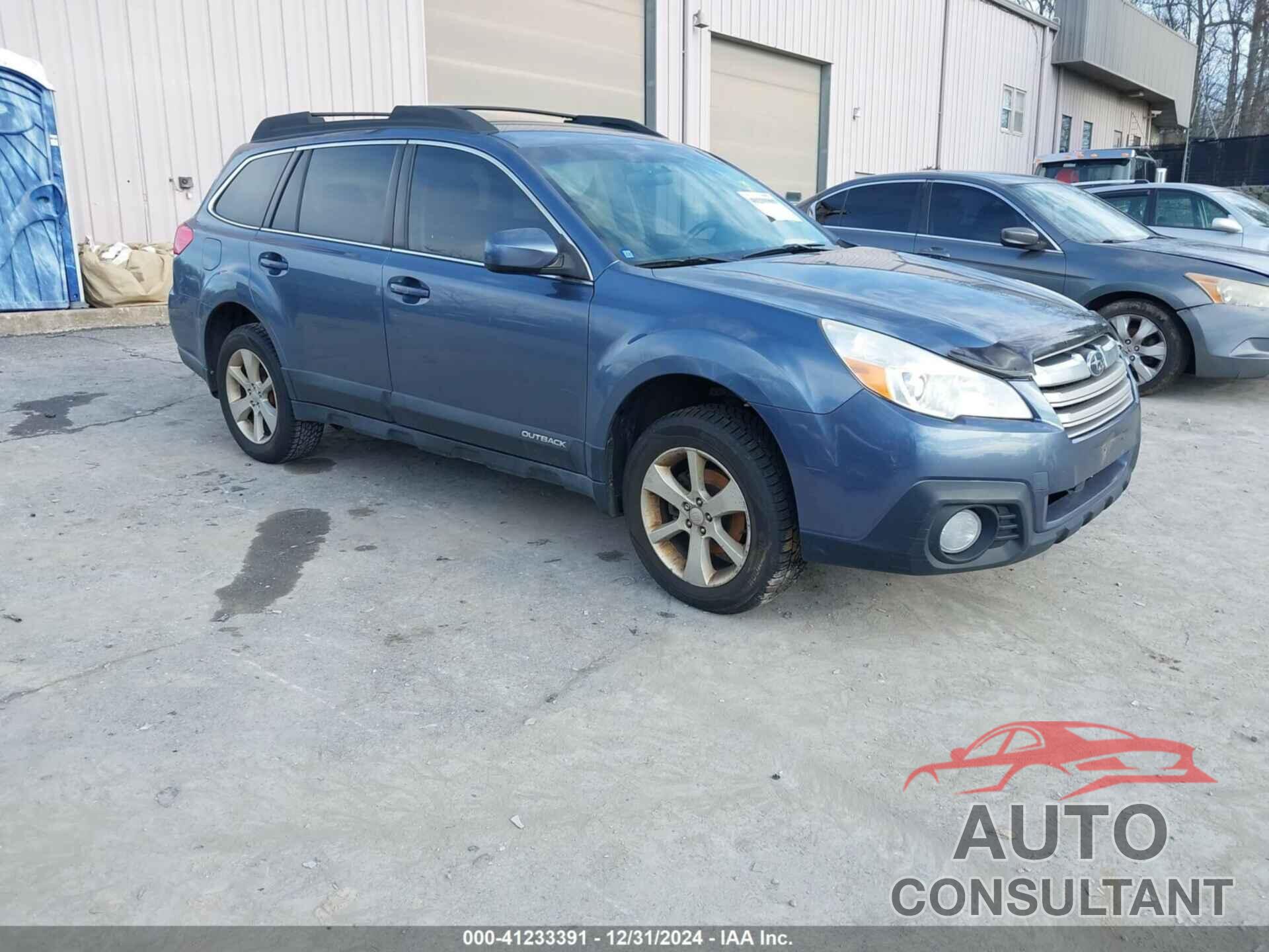 SUBARU OUTBACK 2014 - 4S4BRBCC2E3209824