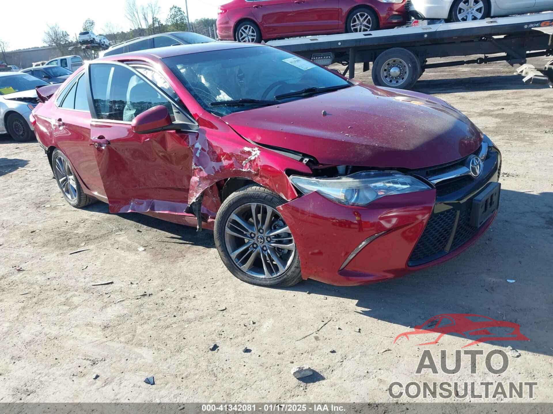 TOYOTA CAMRY 2017 - 4T1BF1FK8HU754785