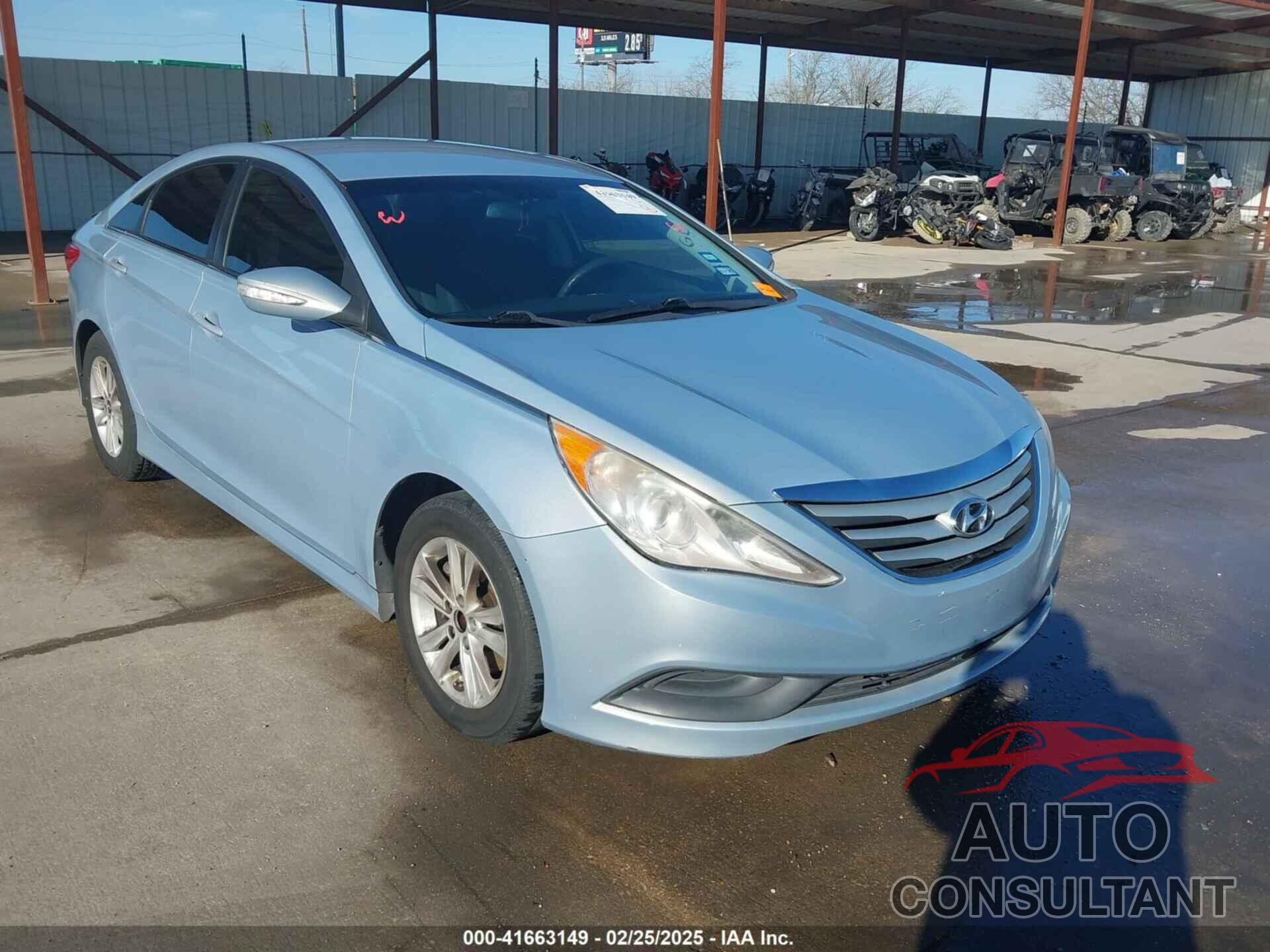 HYUNDAI SONATA 2014 - 5NPEB4AC6EH926137