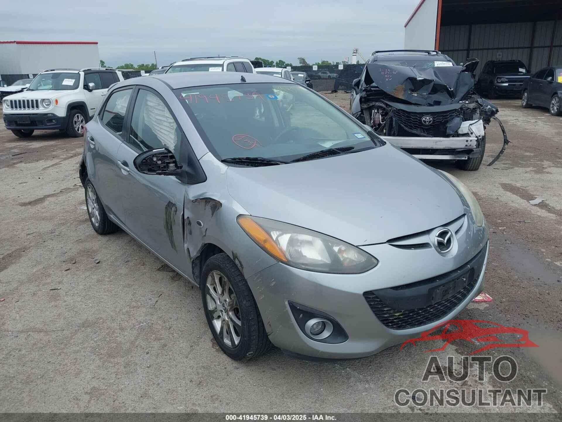 MAZDA MAZDA2 2013 - JM1DE1LY3D0161278