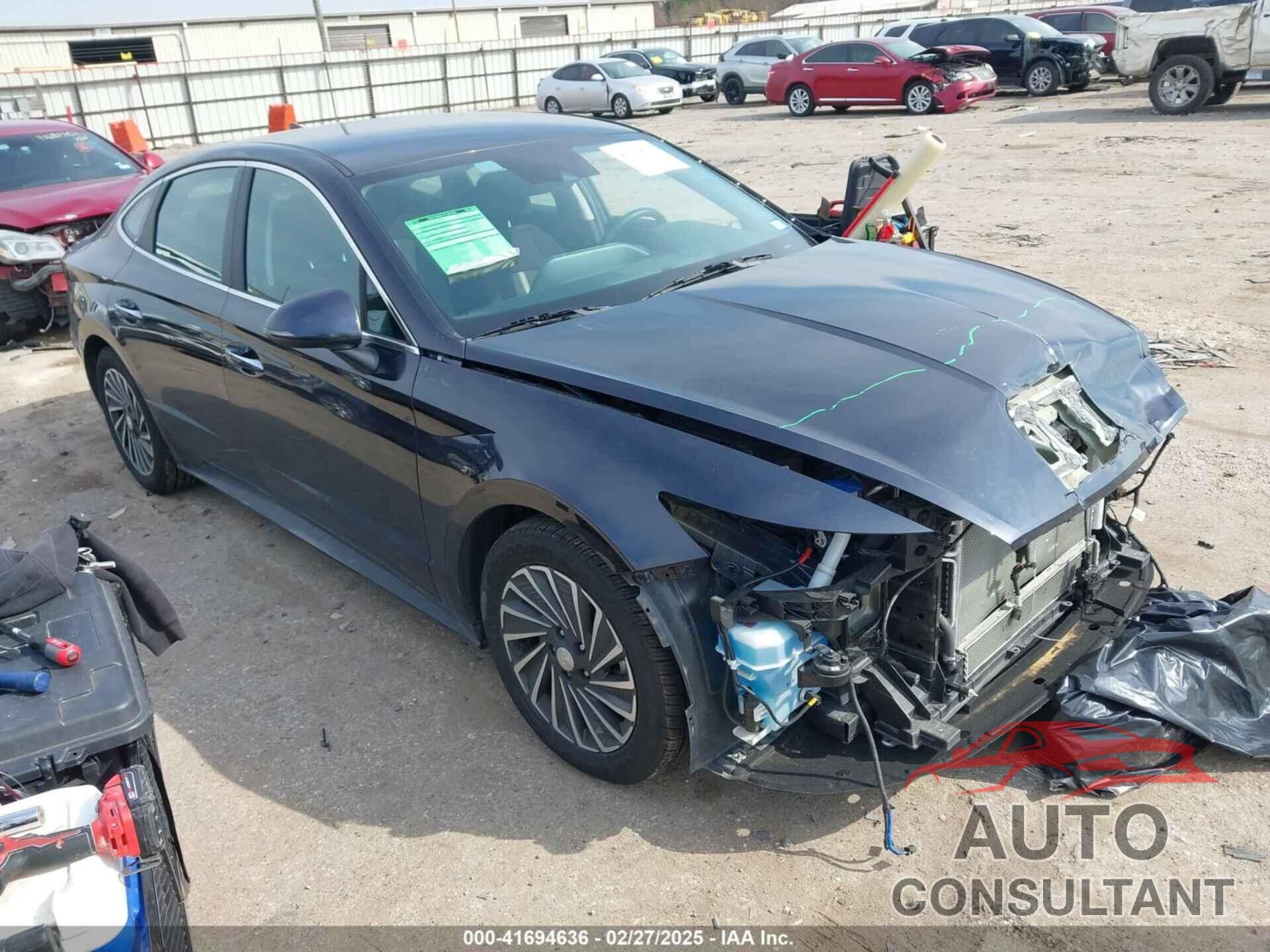 HYUNDAI SONATA HYBRID 2022 - KMHL34JJ1NA047165