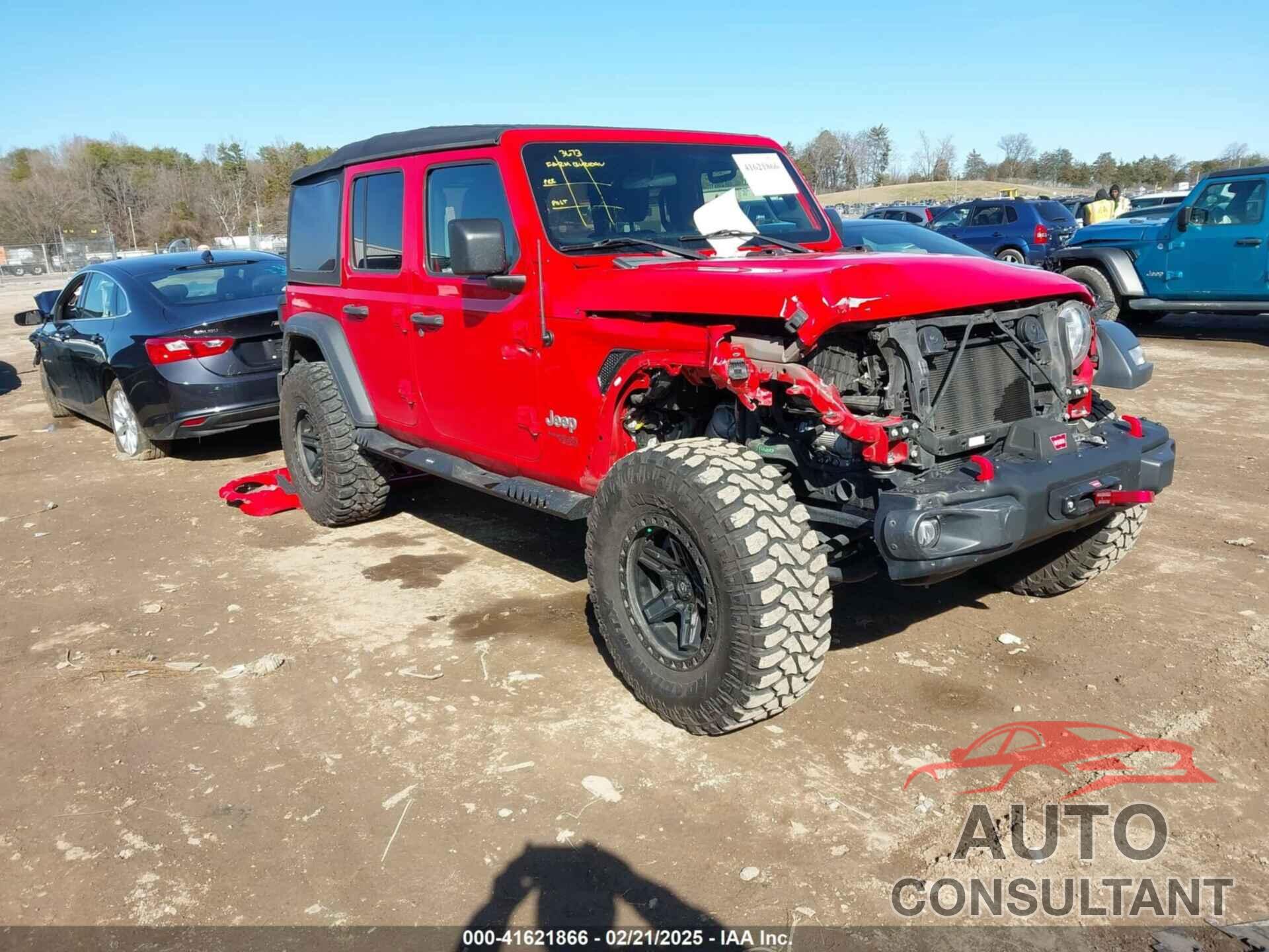 JEEP WRANGLER UNLIMITED 2019 - 1C4HJXDG0KW519050