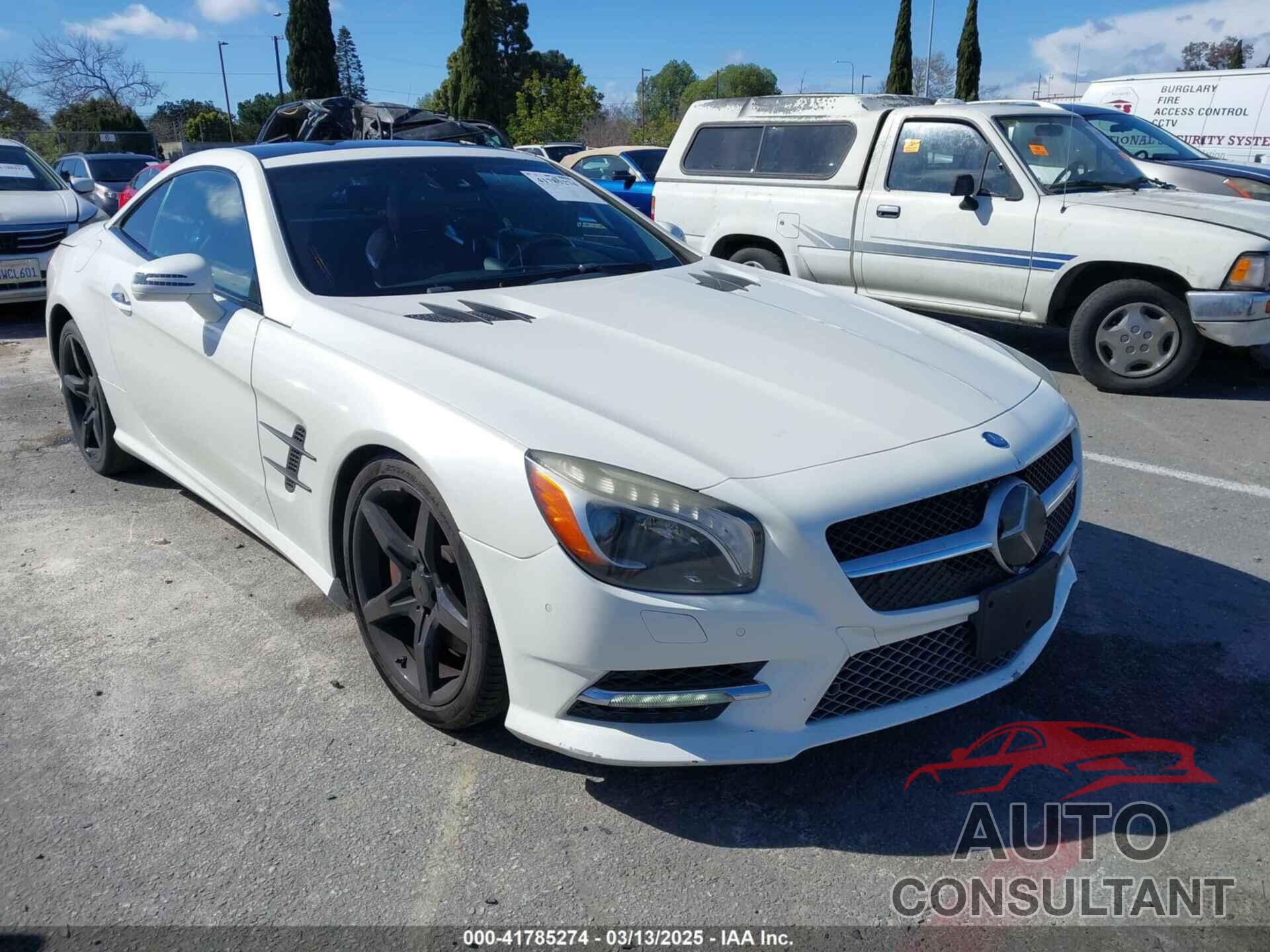 MERCEDES-BENZ SL 550 2013 - WDDJK7DA7DF005702
