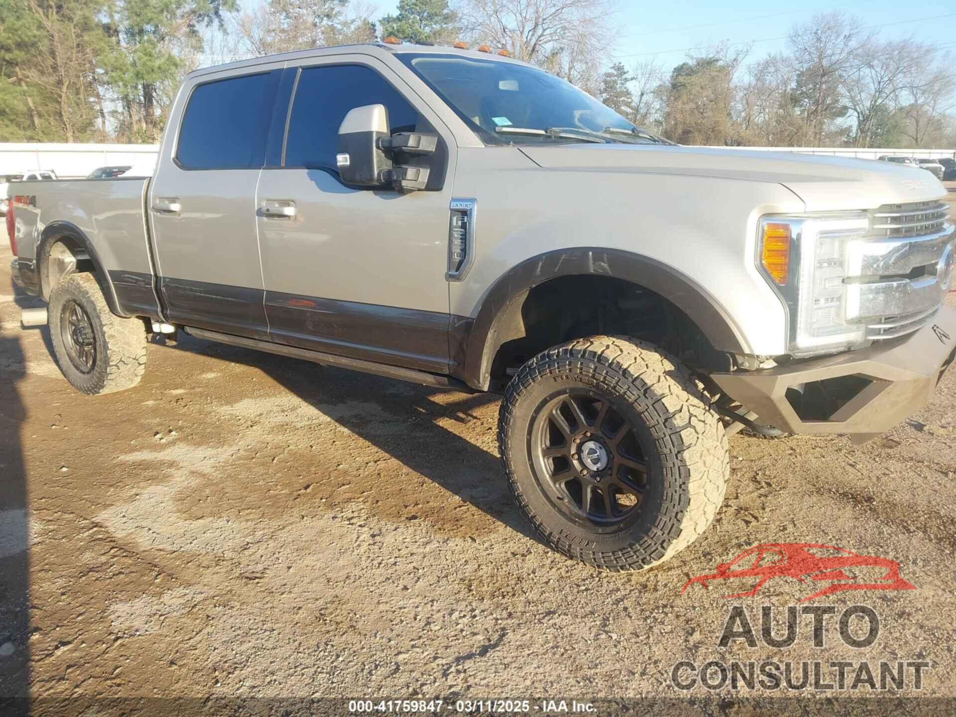 FORD F-250 2017 - 1FT7W2BT8HEF10580