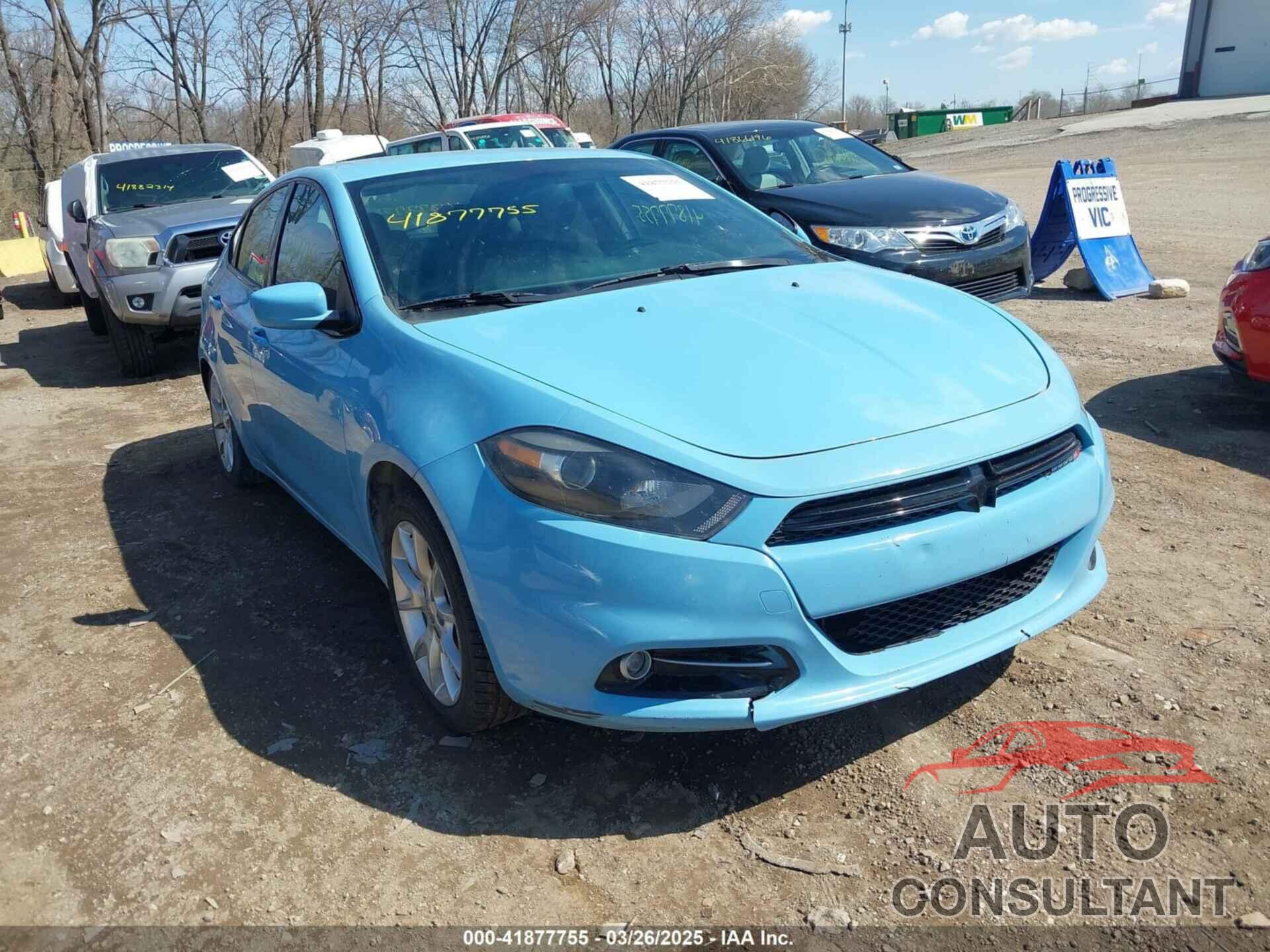 DODGE DART 2013 - 1C3CDFBA3DD290053