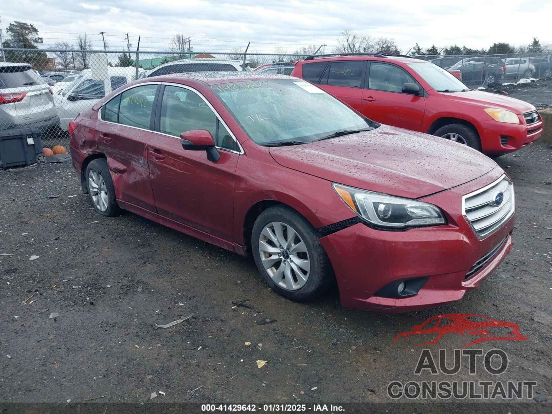 SUBARU LEGACY 2017 - 4S3BNAH68H3040491
