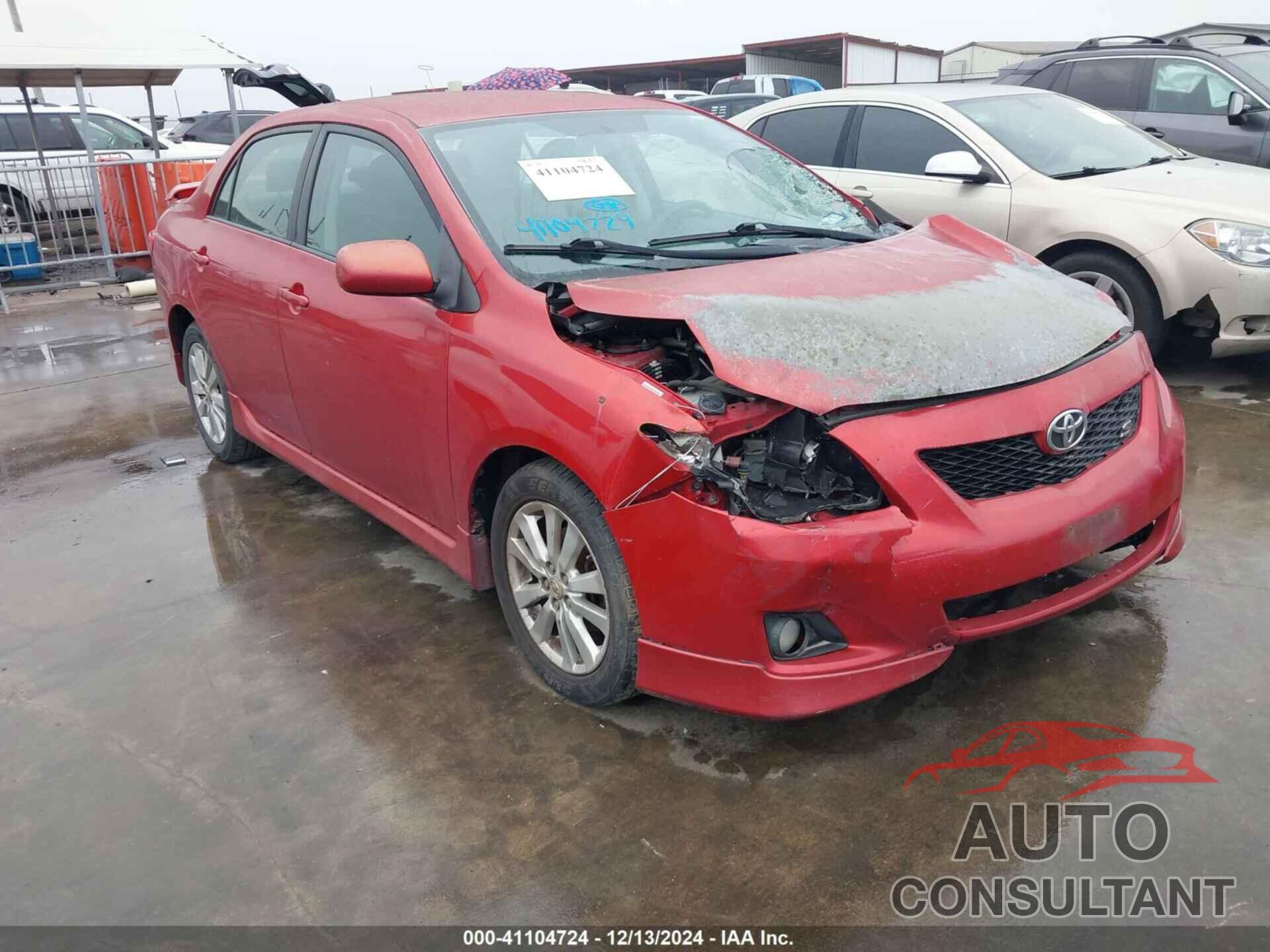 TOYOTA COROLLA 2010 - 1NXBU4EE2AZ171394
