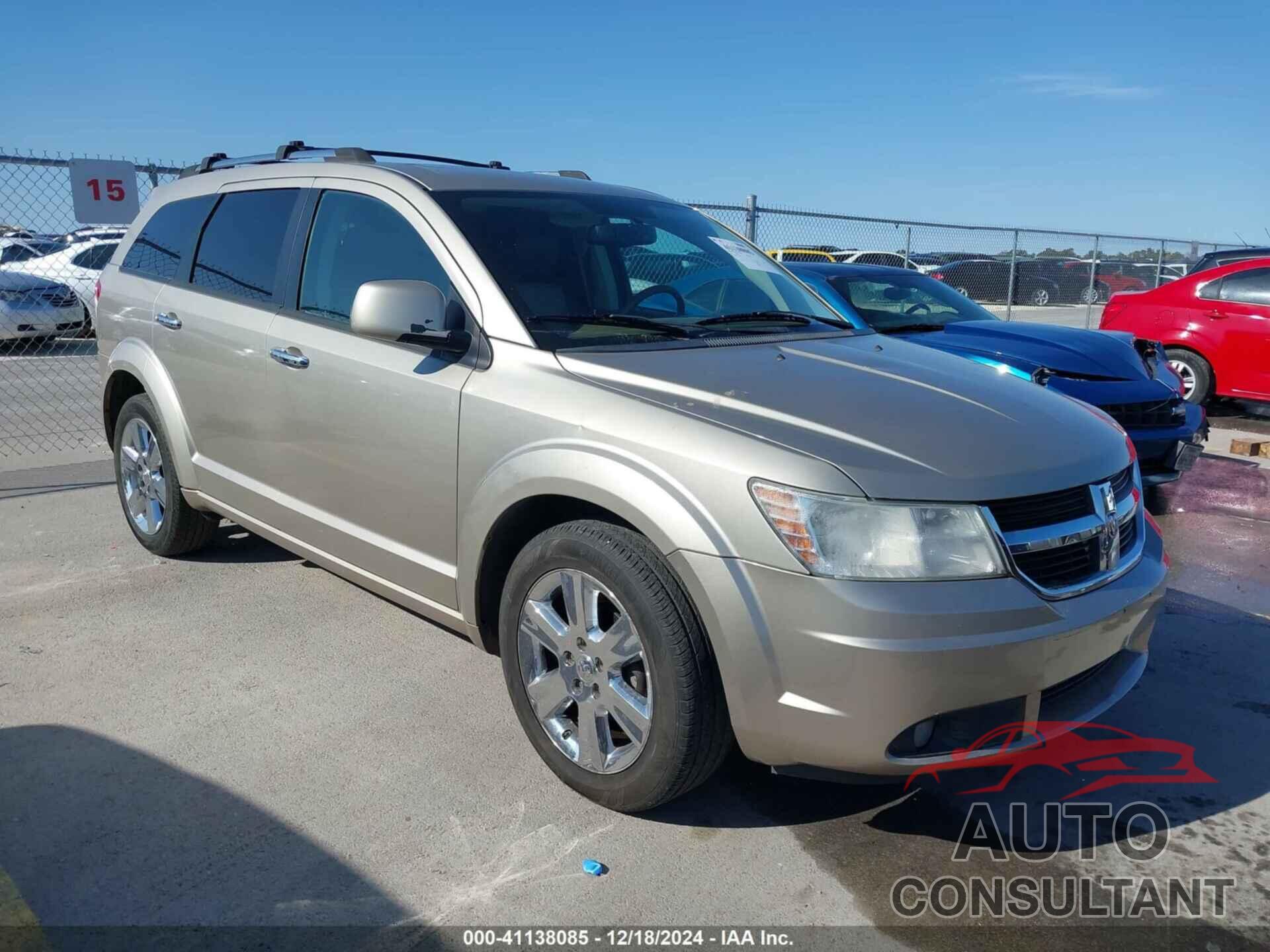 DODGE JOURNEY 2009 - 3D4GH67V99T167665