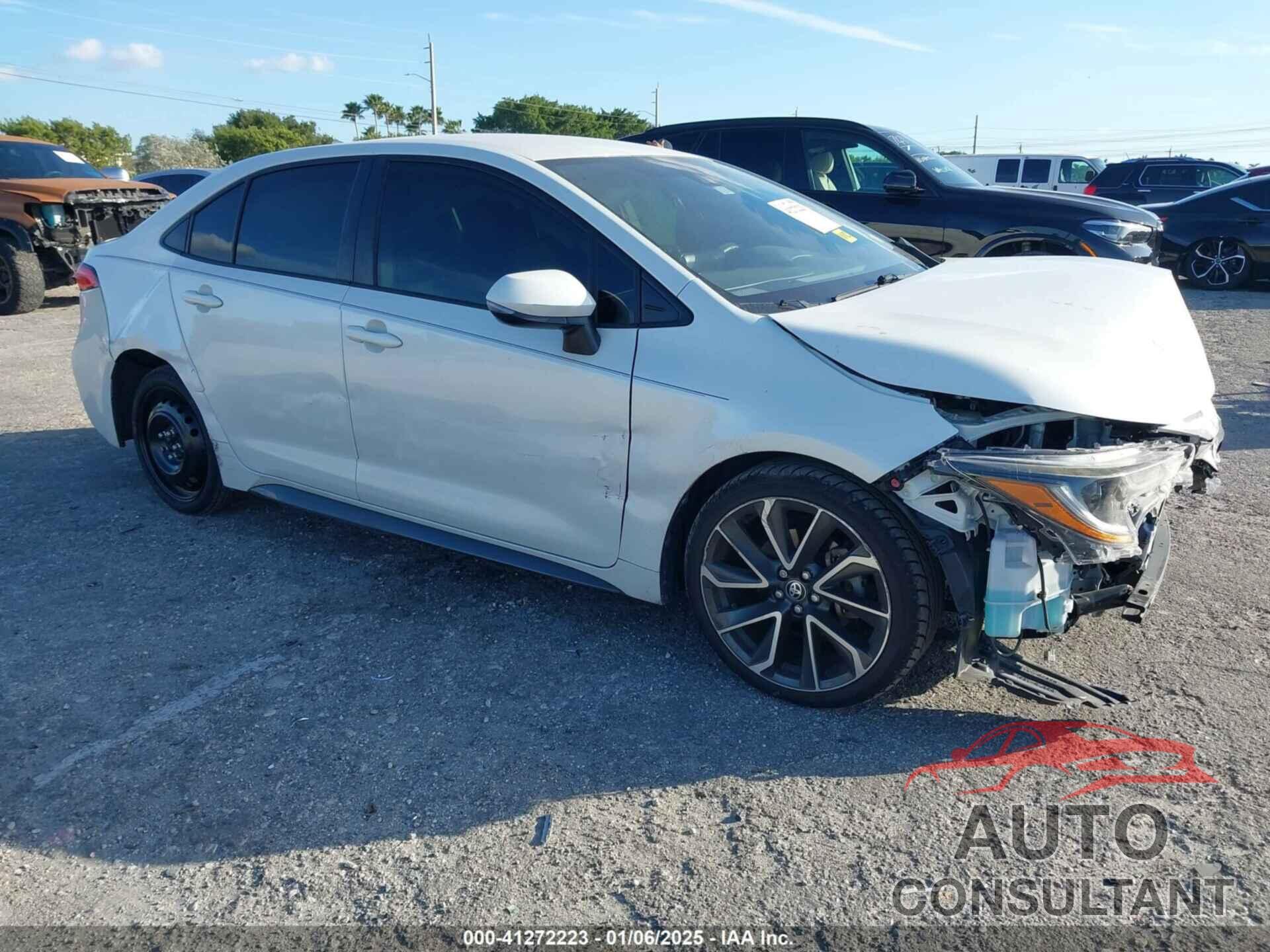 TOYOTA COROLLA 2021 - JTDS4MCE3MJ063105