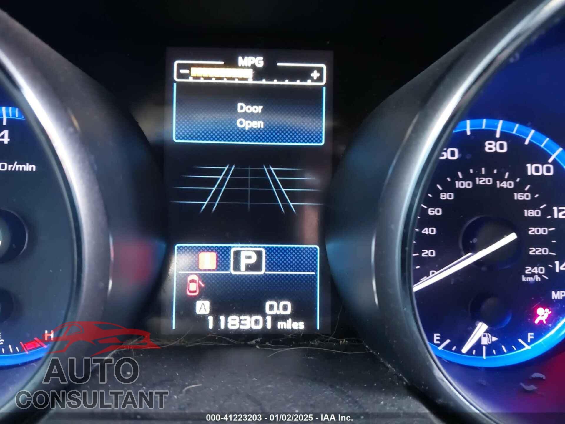 SUBARU OUTBACK 2016 - 4S4BSAHC9G3243611