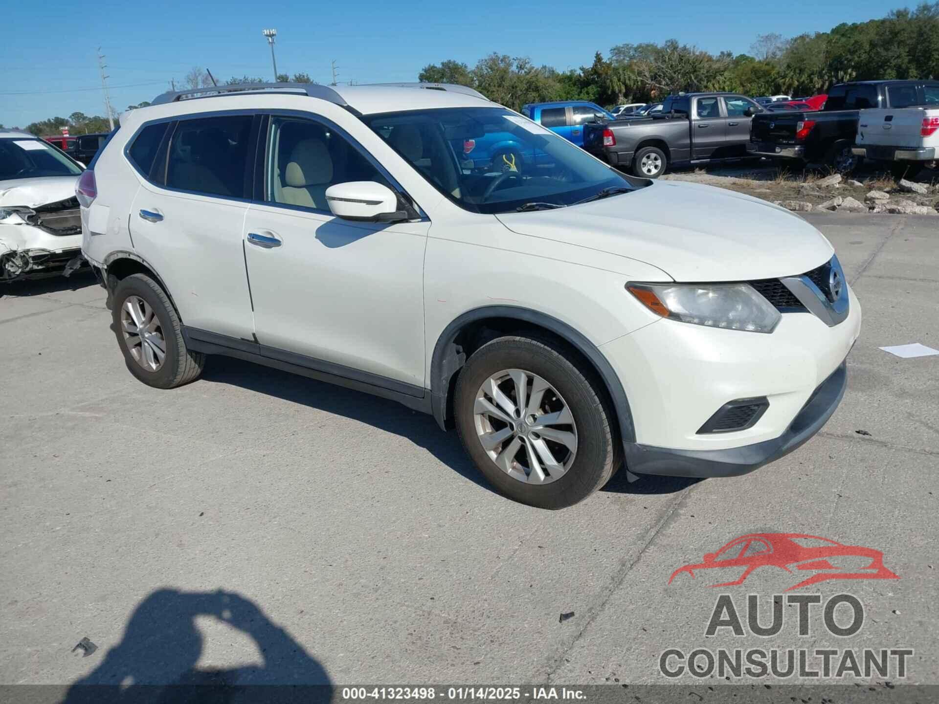 NISSAN ROGUE 2016 - KNMAT2MT1GP607893