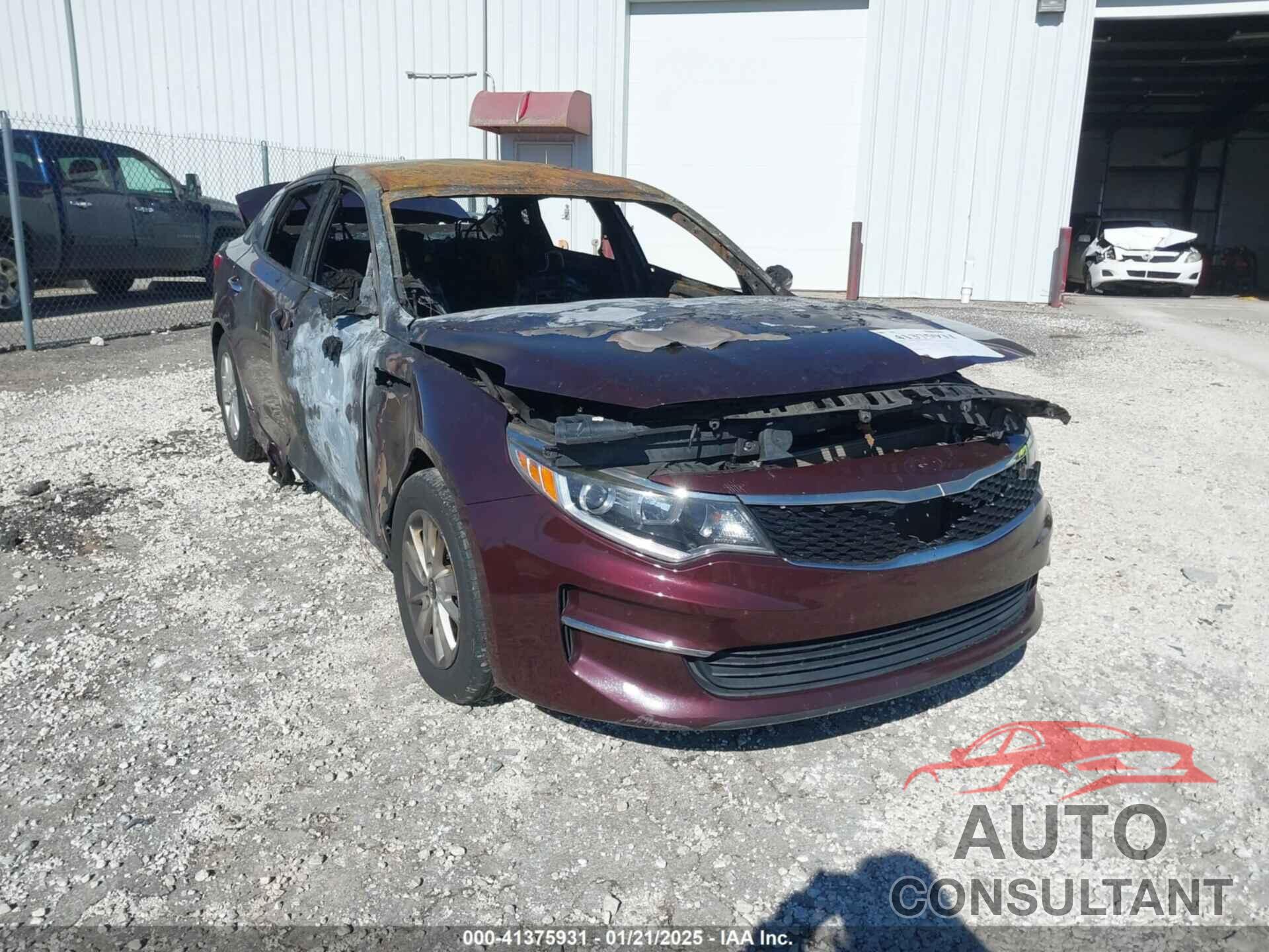 KIA OPTIMA 2016 - 5XXGT4L35GG043504