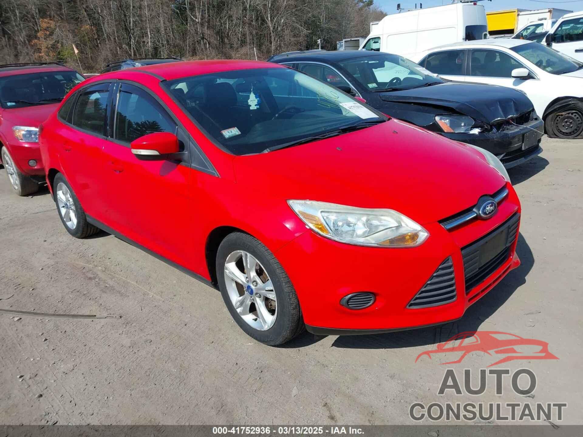 FORD FOCUS 2013 - 1FADP3F22DL121615