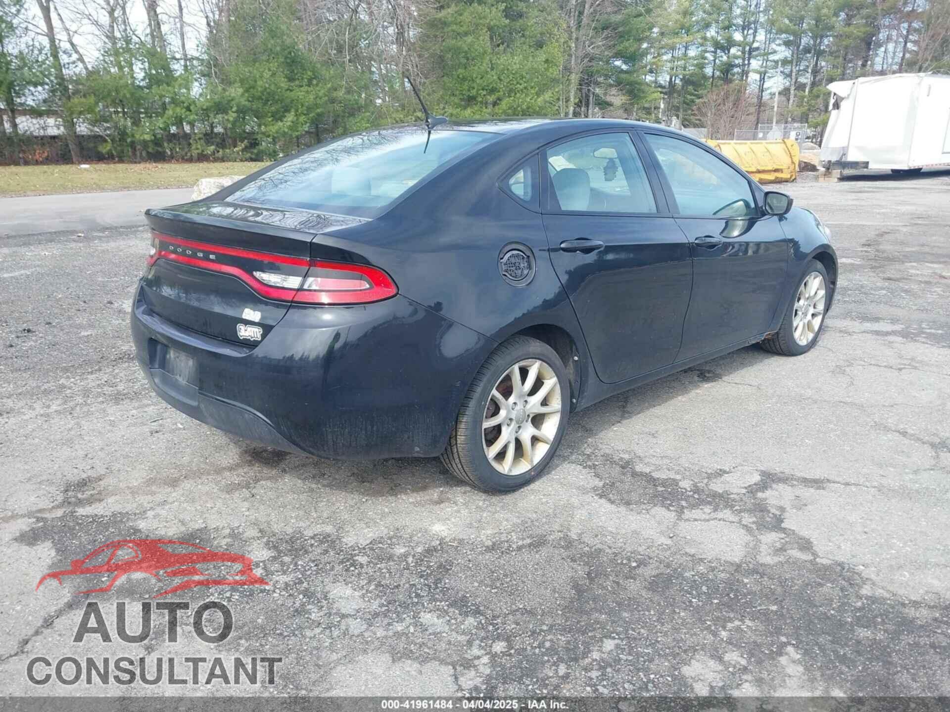 DODGE DART 2013 - 1C3CDFBA9DD195545
