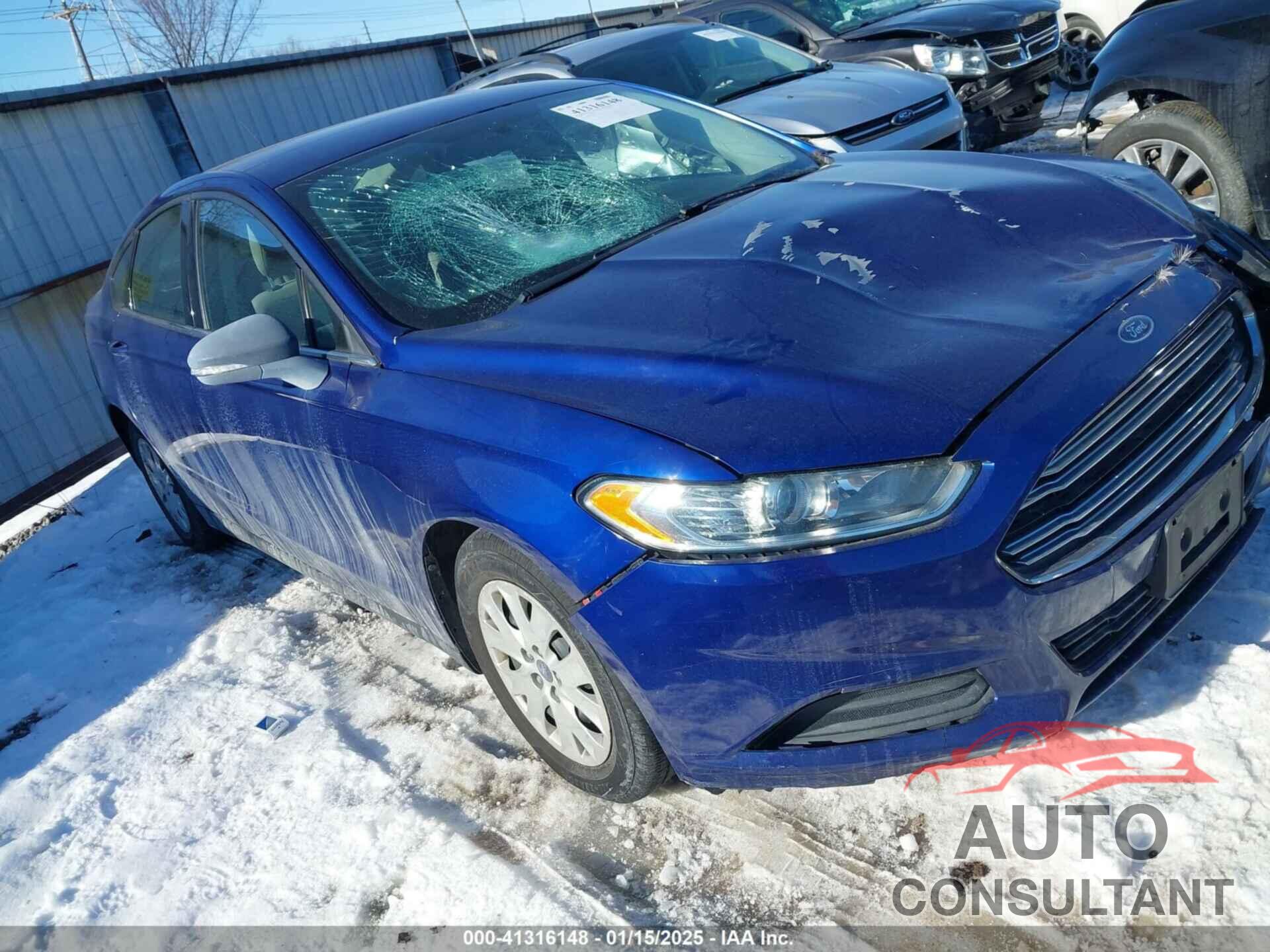 FORD FUSION 2013 - 3FA6P0G77DR111942