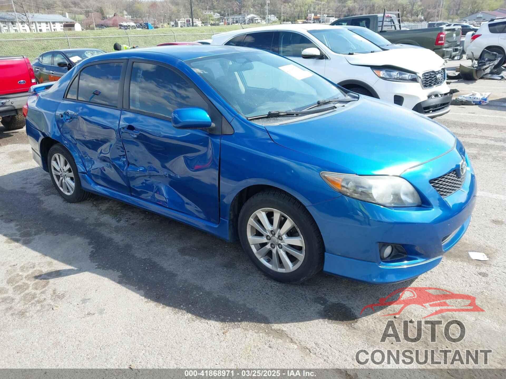 TOYOTA COROLLA 2009 - 1NXBU40E79Z106835