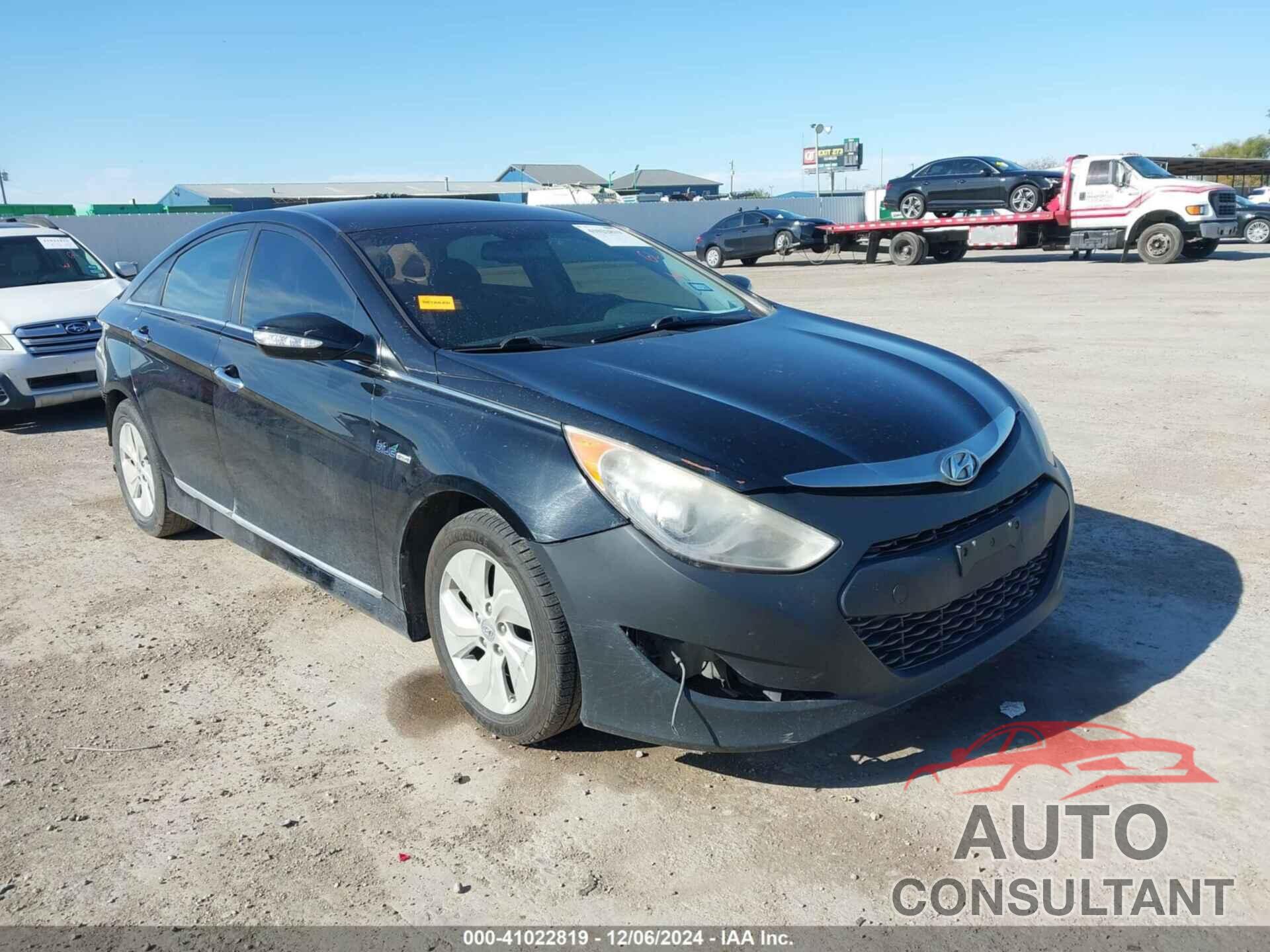 HYUNDAI SONATA HYBRID 2013 - KMHEC4A49DA093893